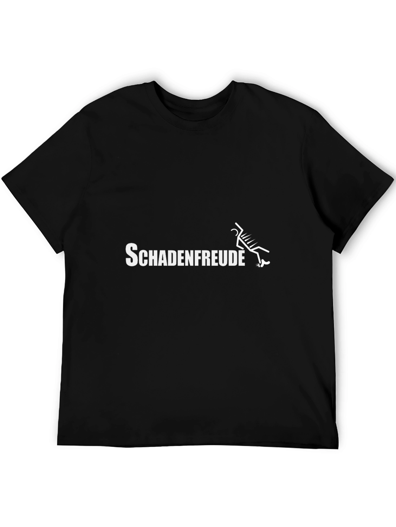 Schadenfreude Black Graphic Tee
