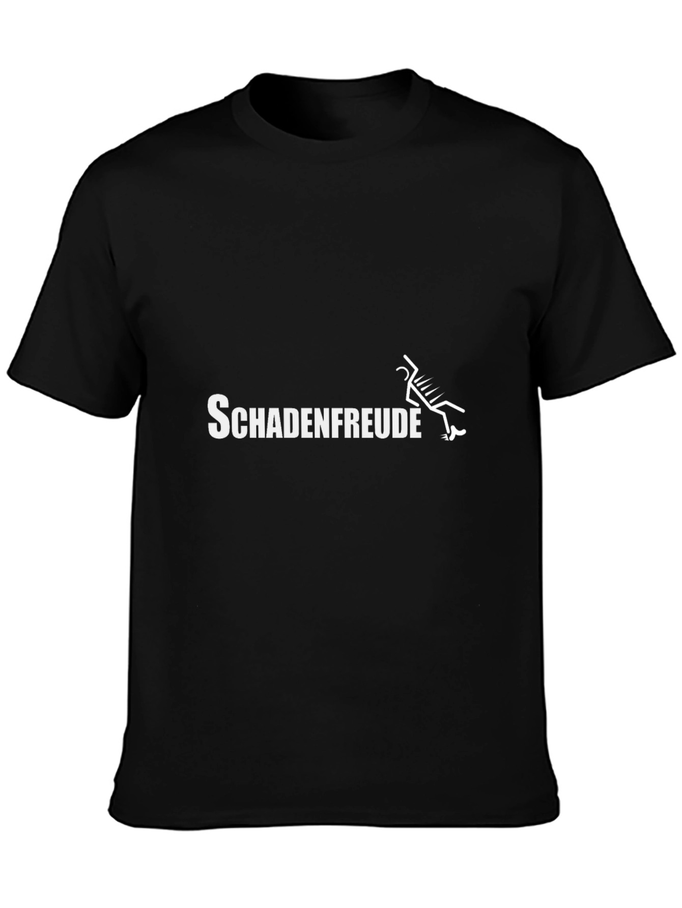 Schadenfreude Black Graphic Tee
