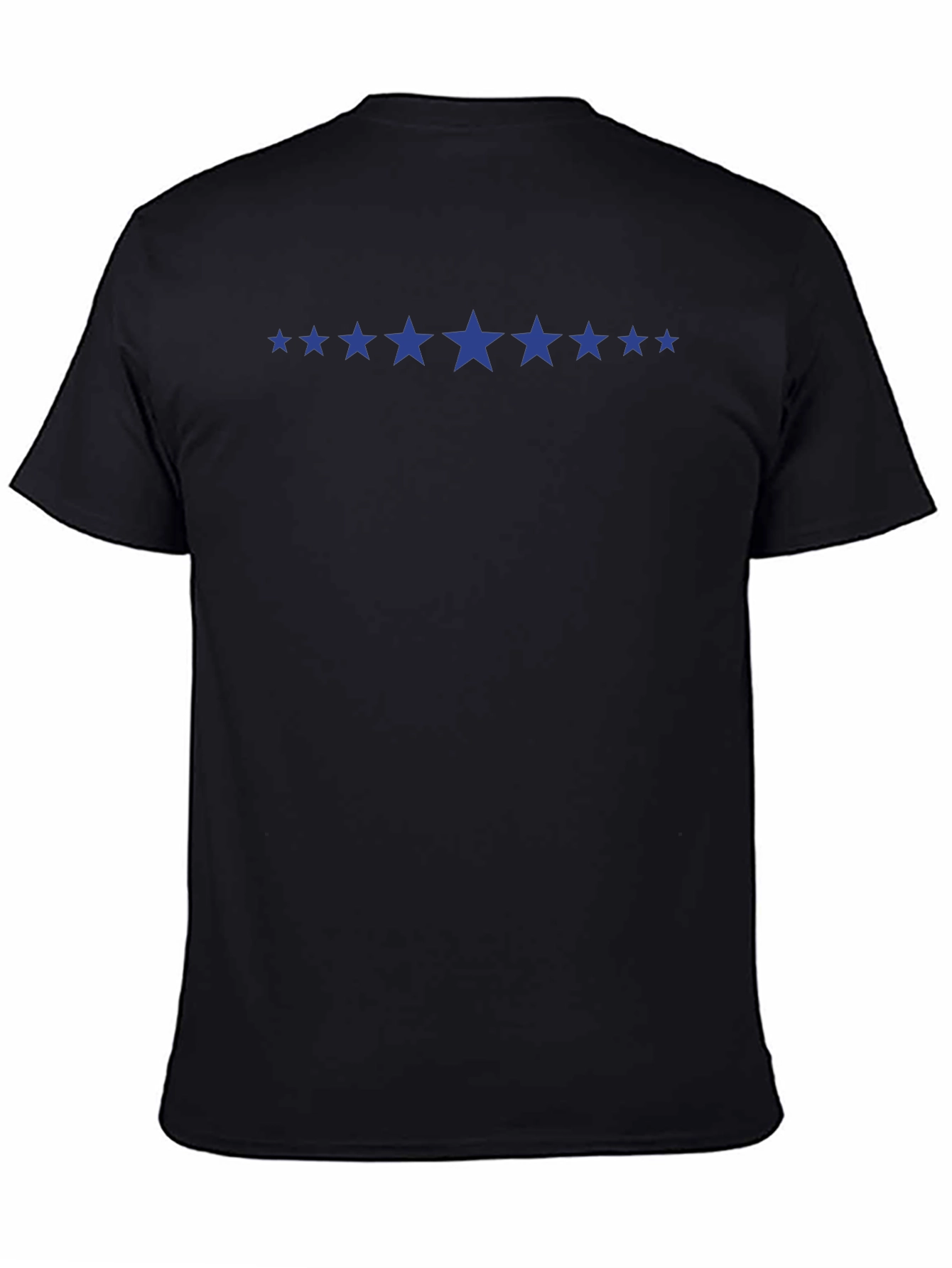 Starry Night Tee - Mens Black Crewneck T-Shirt