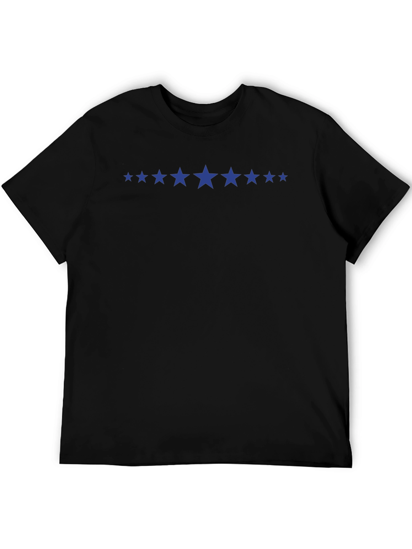 Starry Night Tee - Mens Black Crewneck T-Shirt