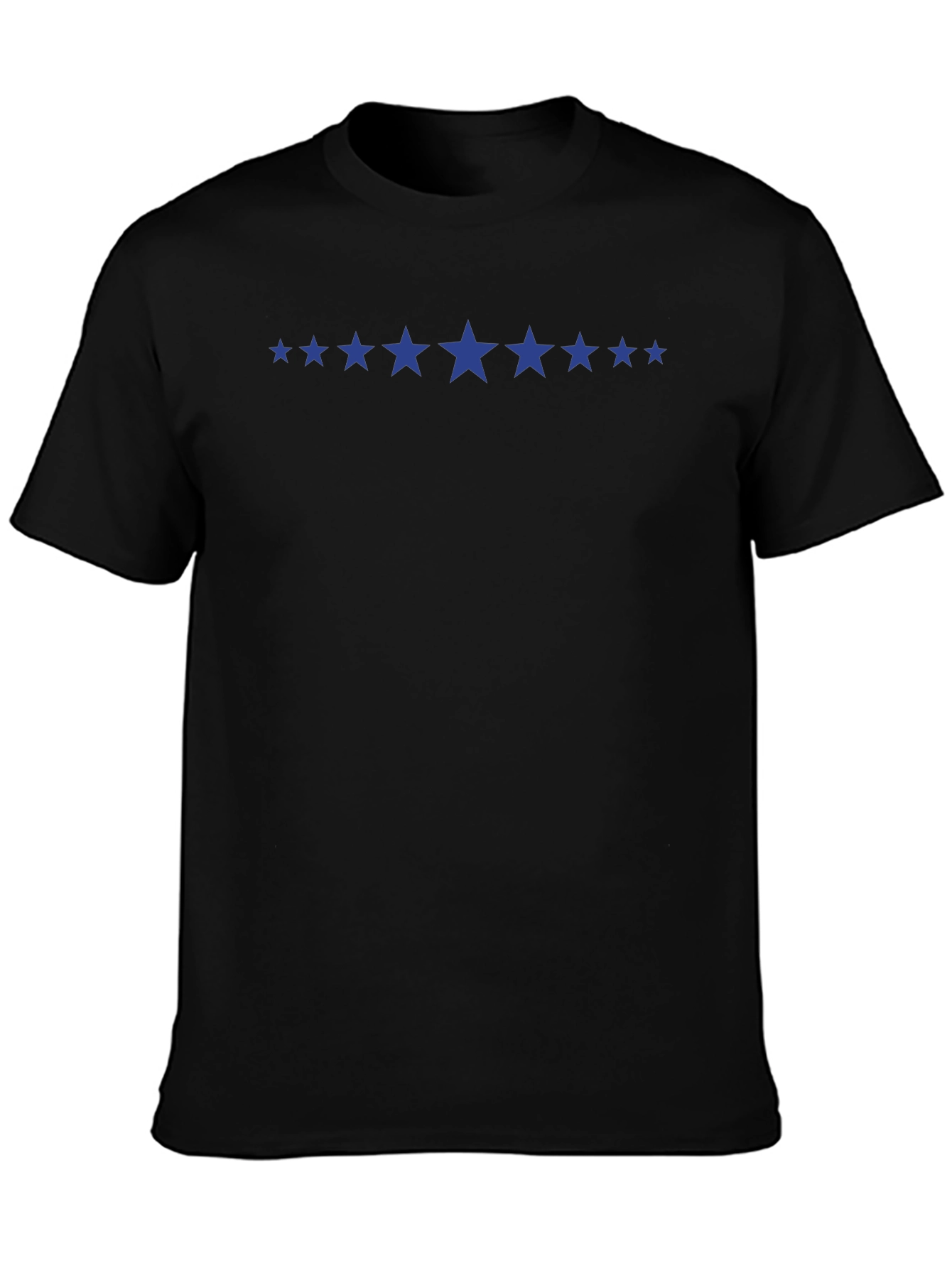 Starry Night Tee - Mens Black Crewneck T-Shirt