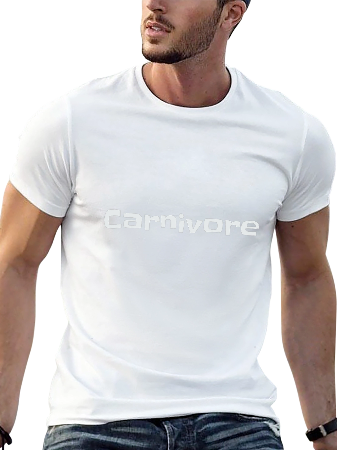 Carnivore Black T-Shirt - Bold Statement Tee