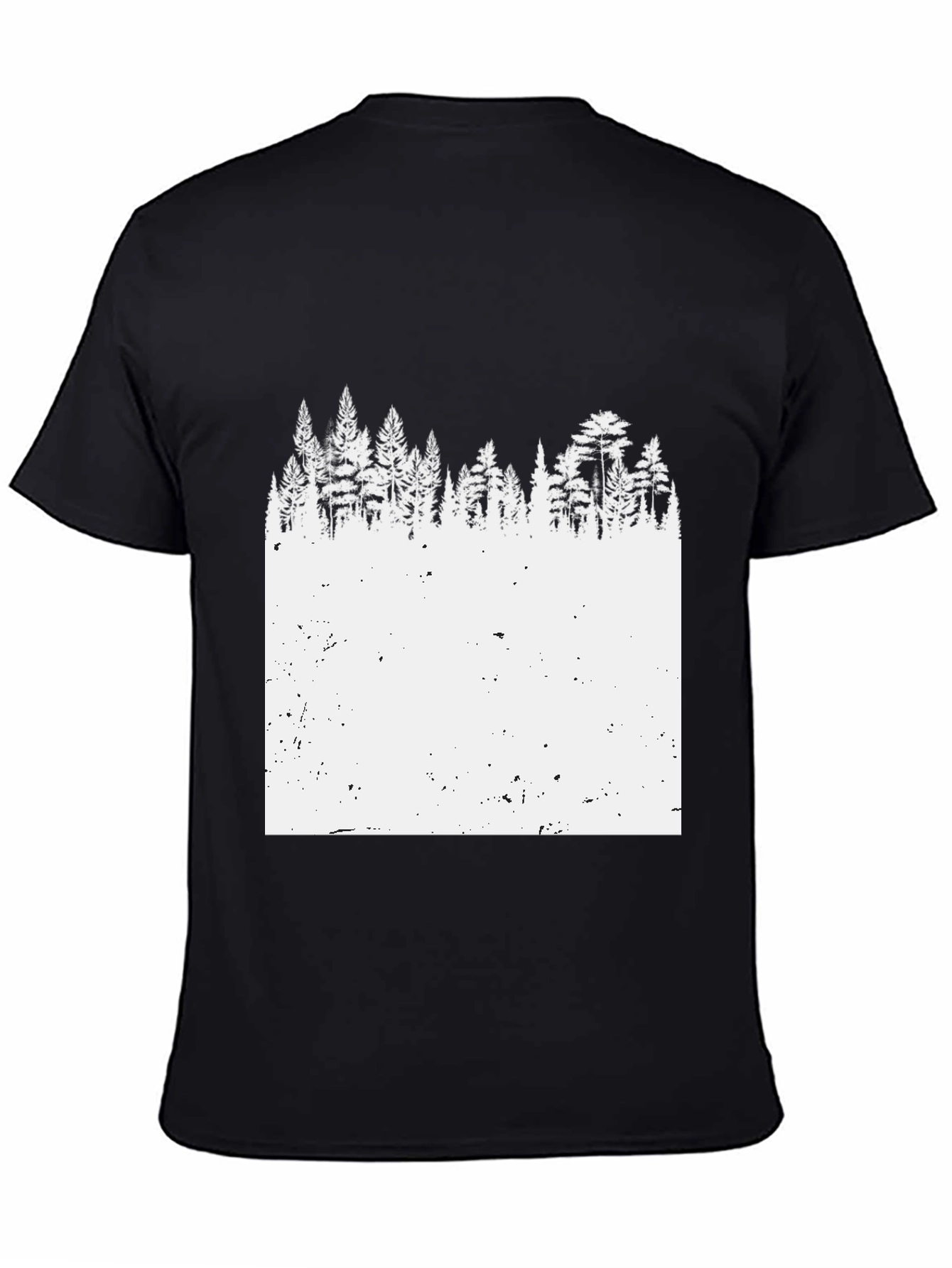 Nature Inspired Black T-Shirt