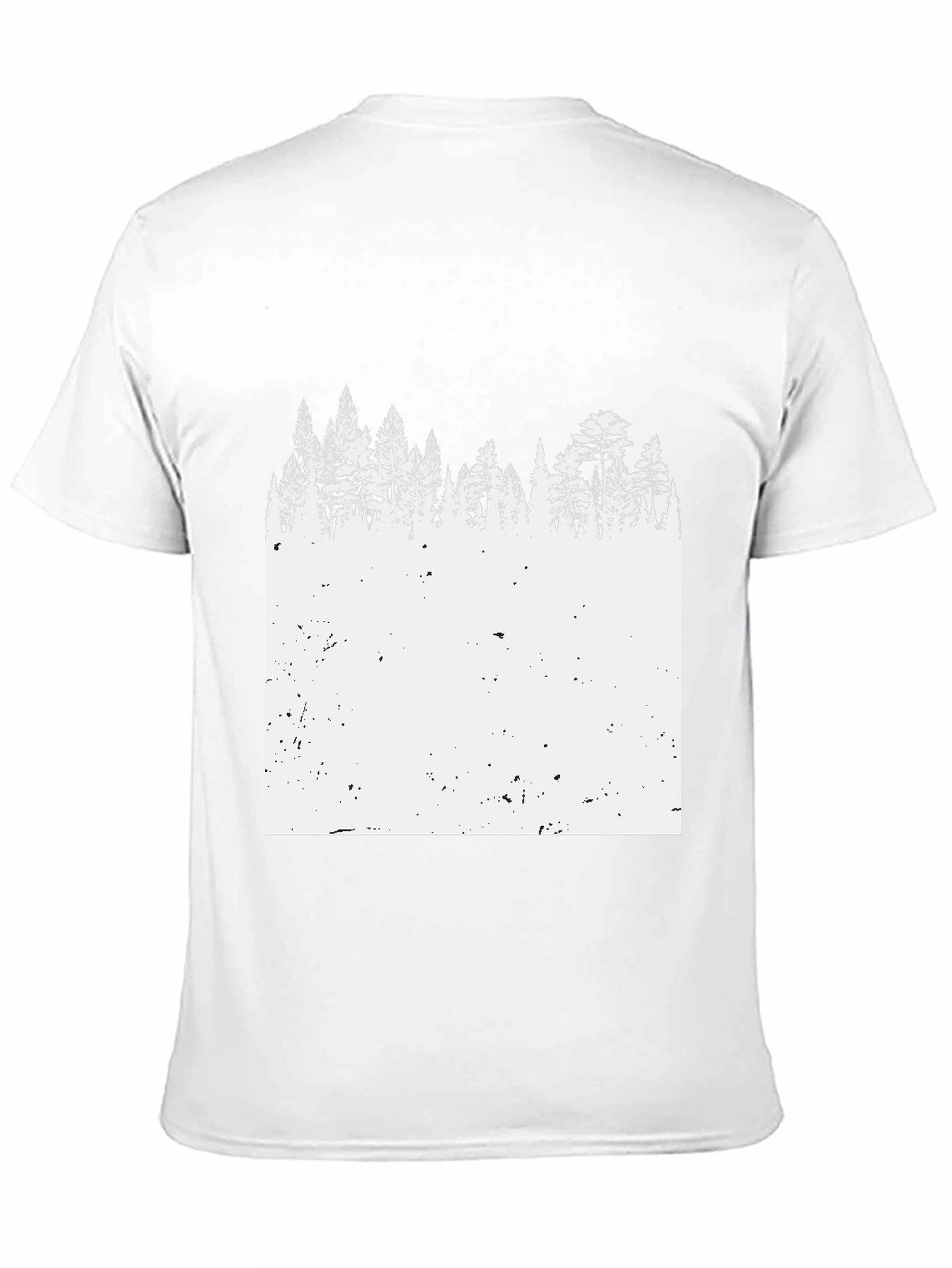 Nature Inspired Black T-Shirt