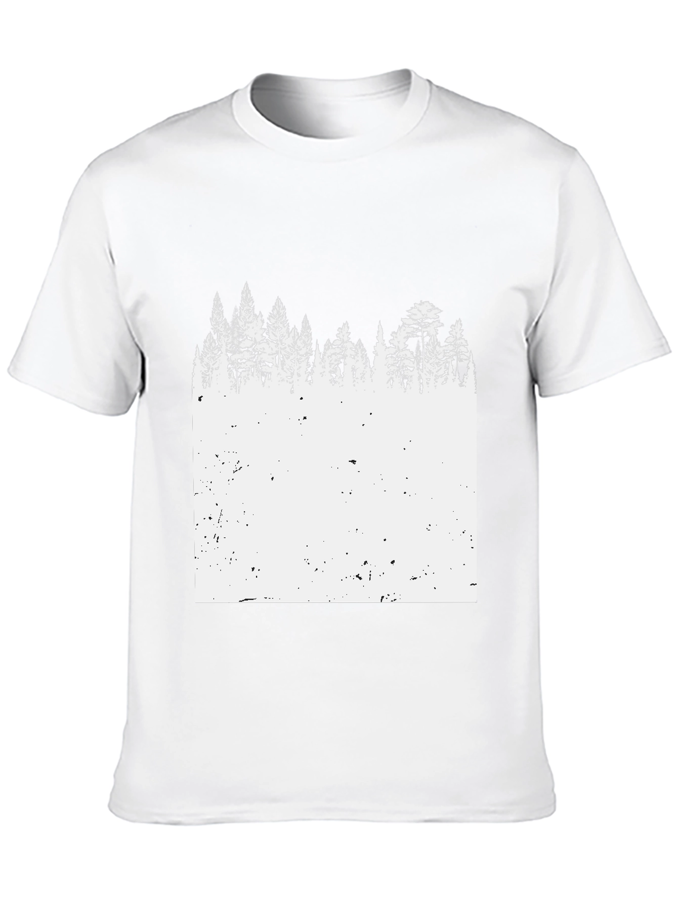 Nature Inspired Black T-Shirt