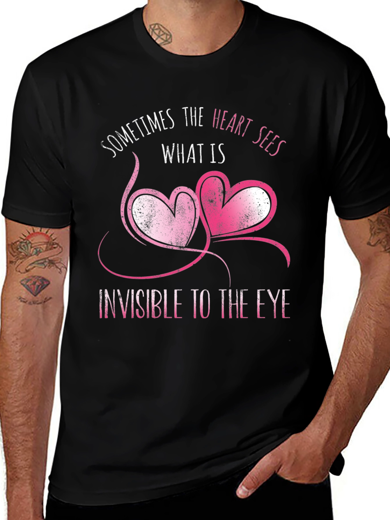Heart Sees Tee: Invisible to Eye