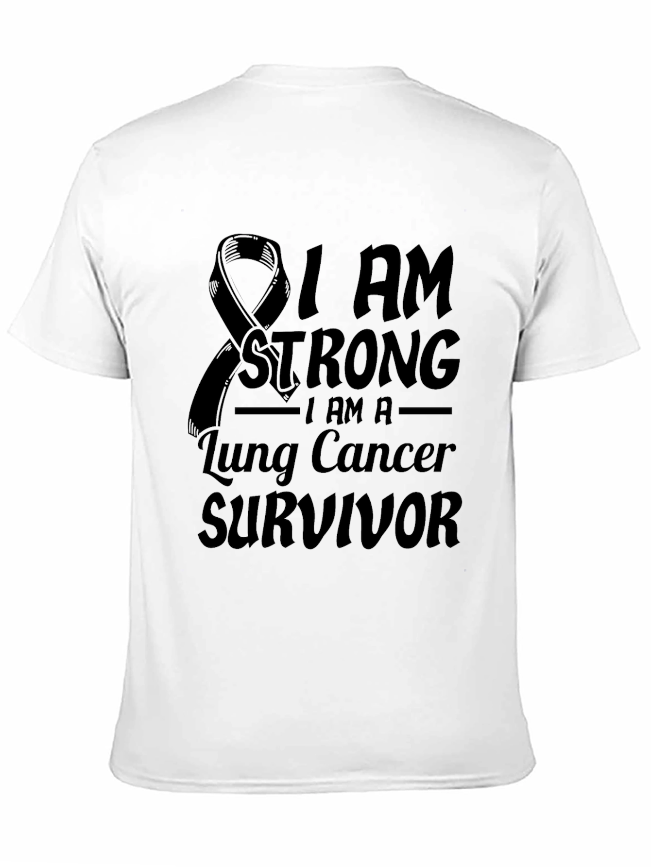Lung Cancer Survivor Black T-Shirt