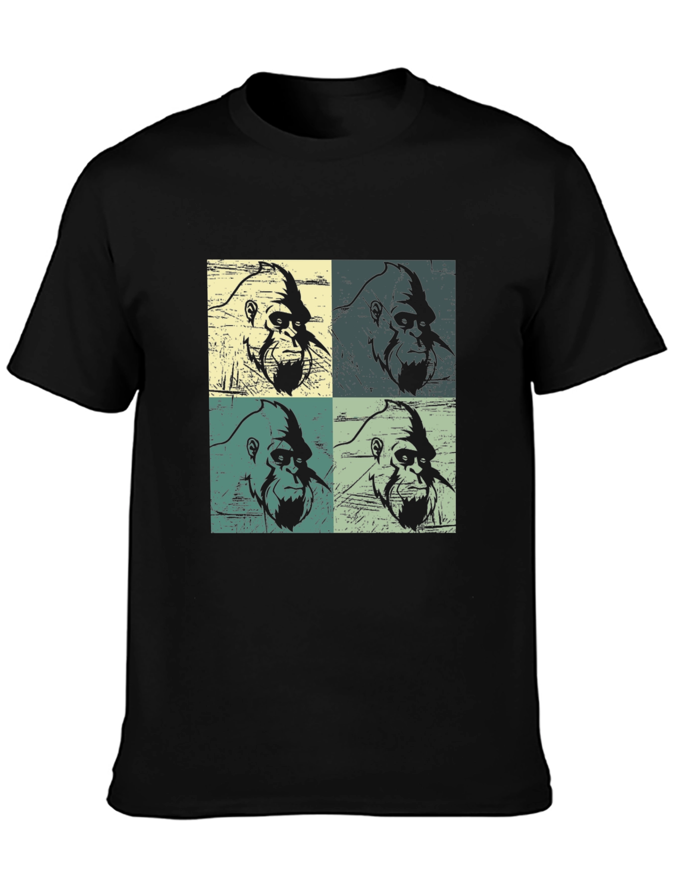 Retro Gorilla Pop Art T-Shirt