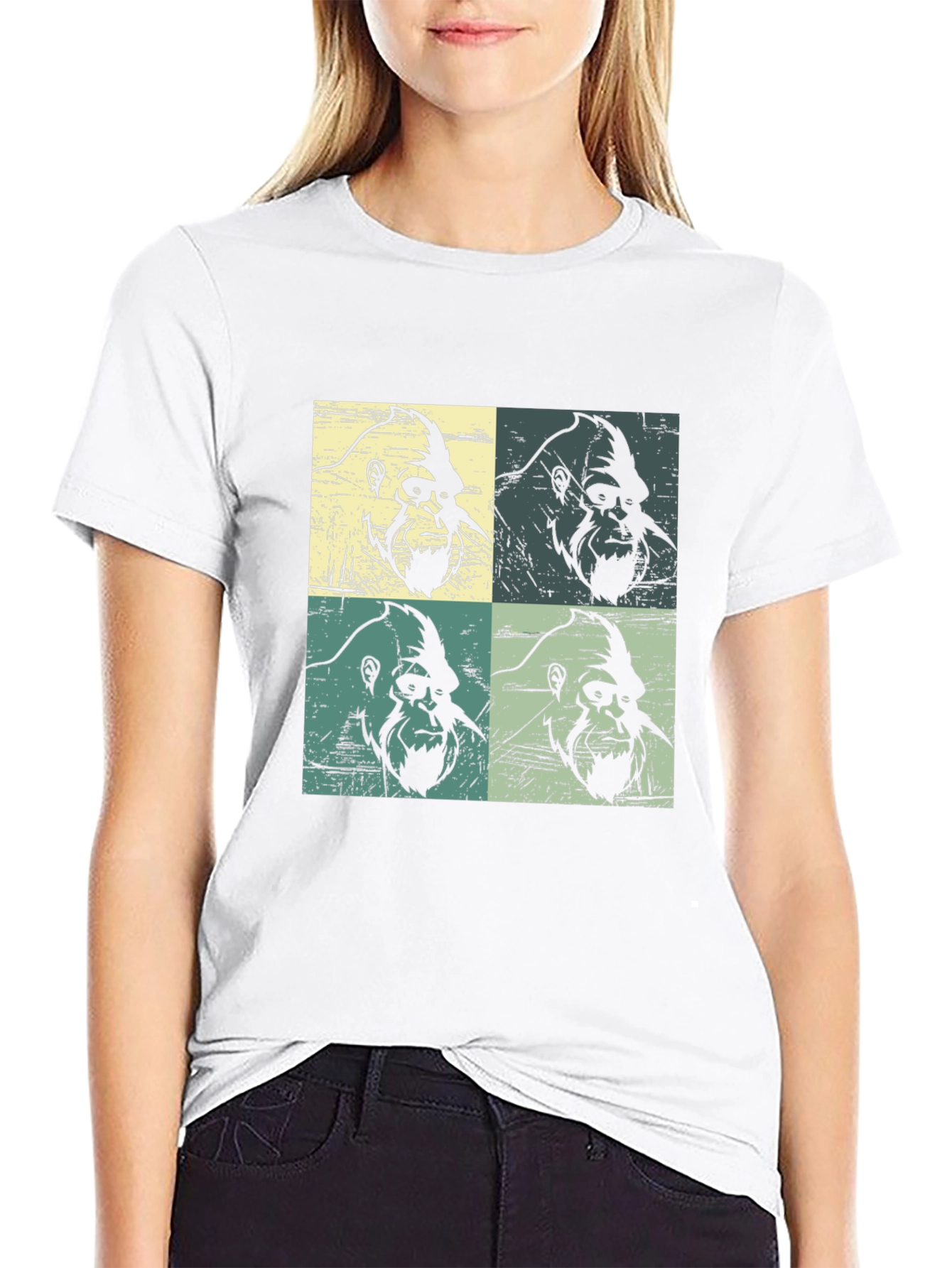 Retro Gorilla Pop Art T-Shirt