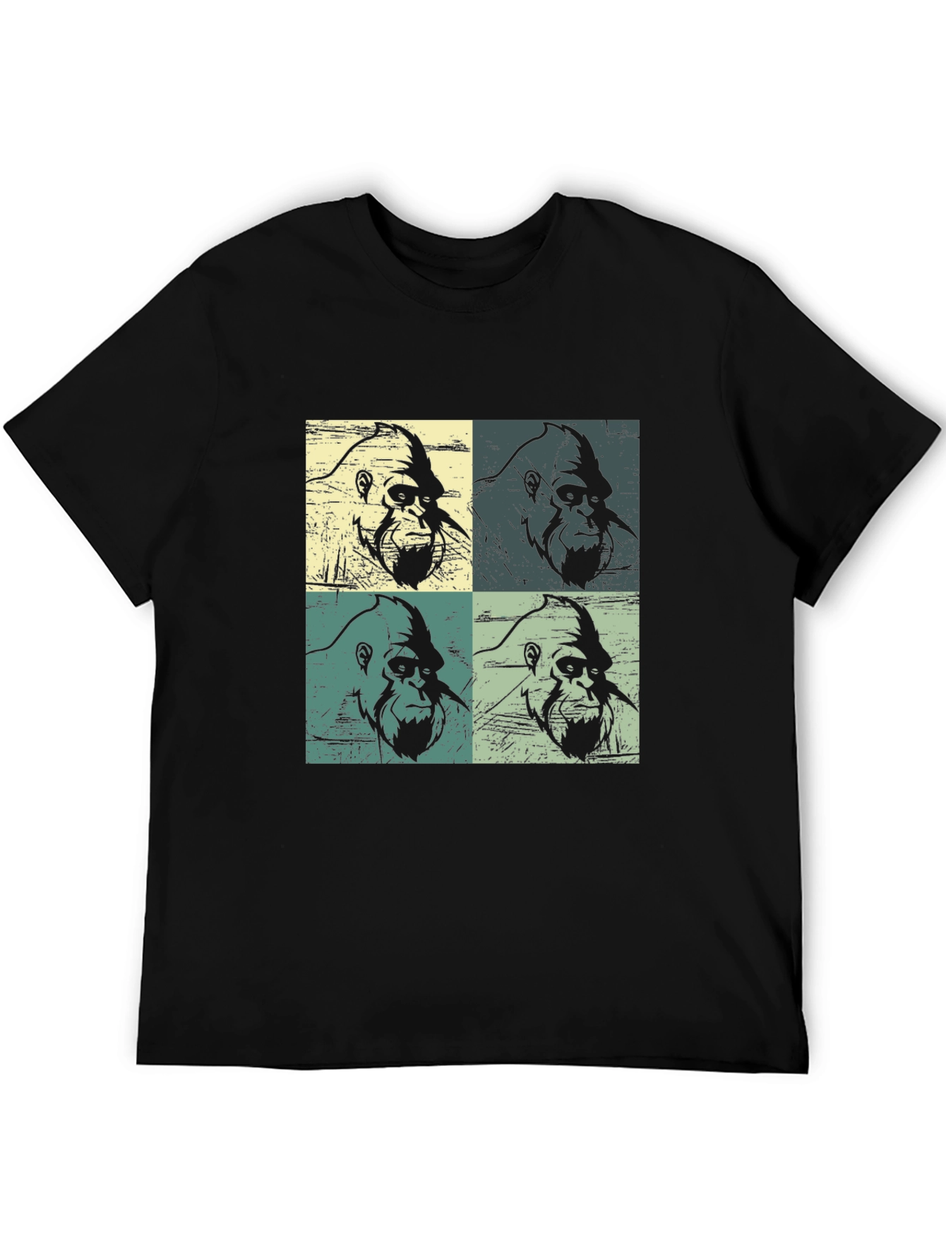 Retro Gorilla Pop Art T-Shirt