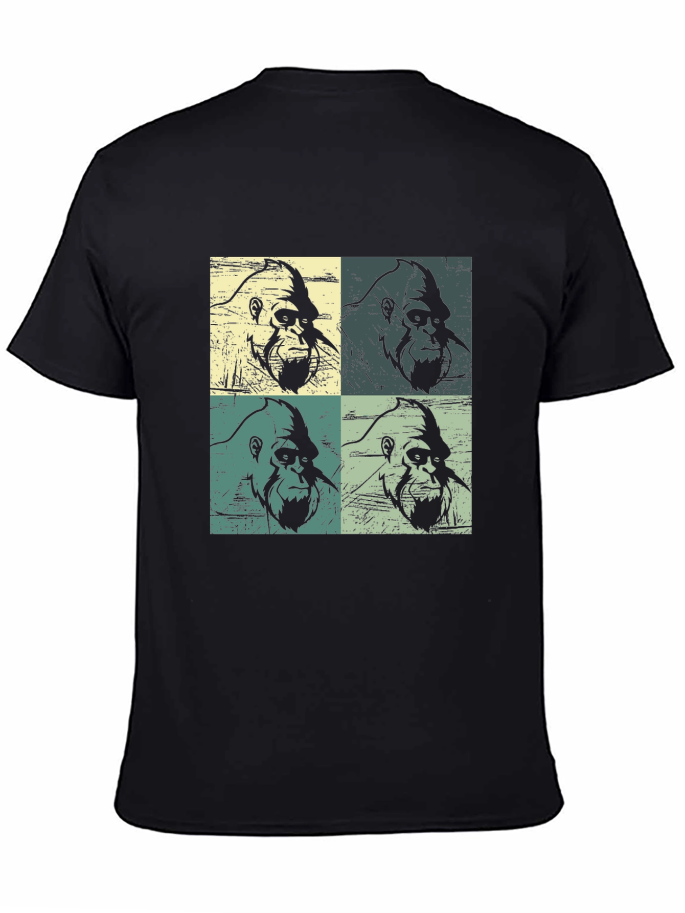 Retro Gorilla Pop Art T-Shirt