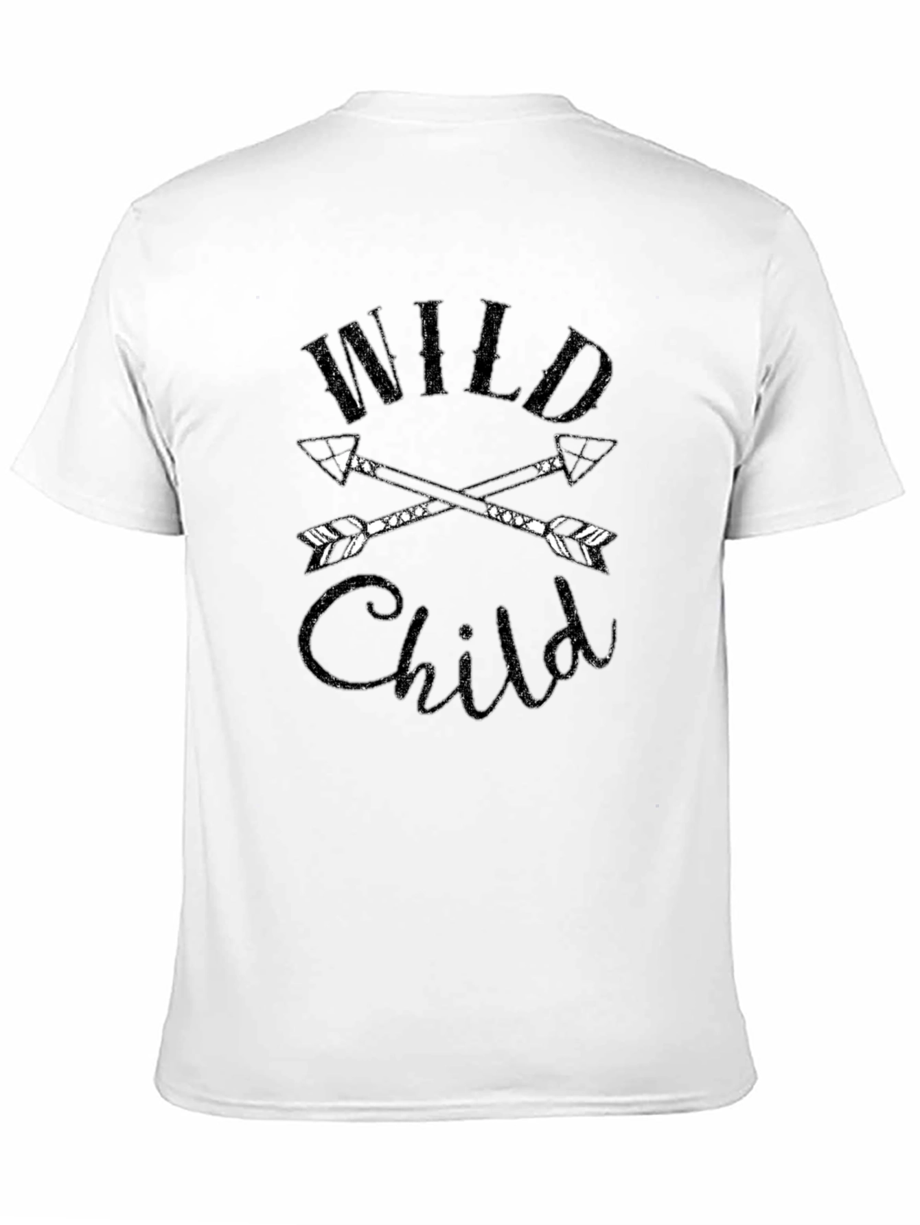 Wild Child Graphic Tee - Unisex Black T-Shirt