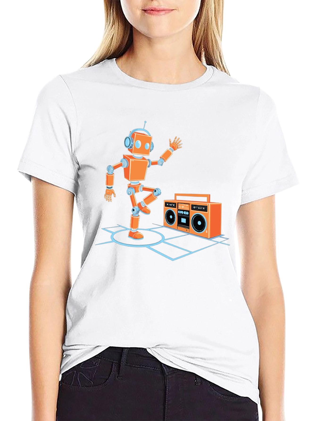 Dancing Robot Graphic Tee