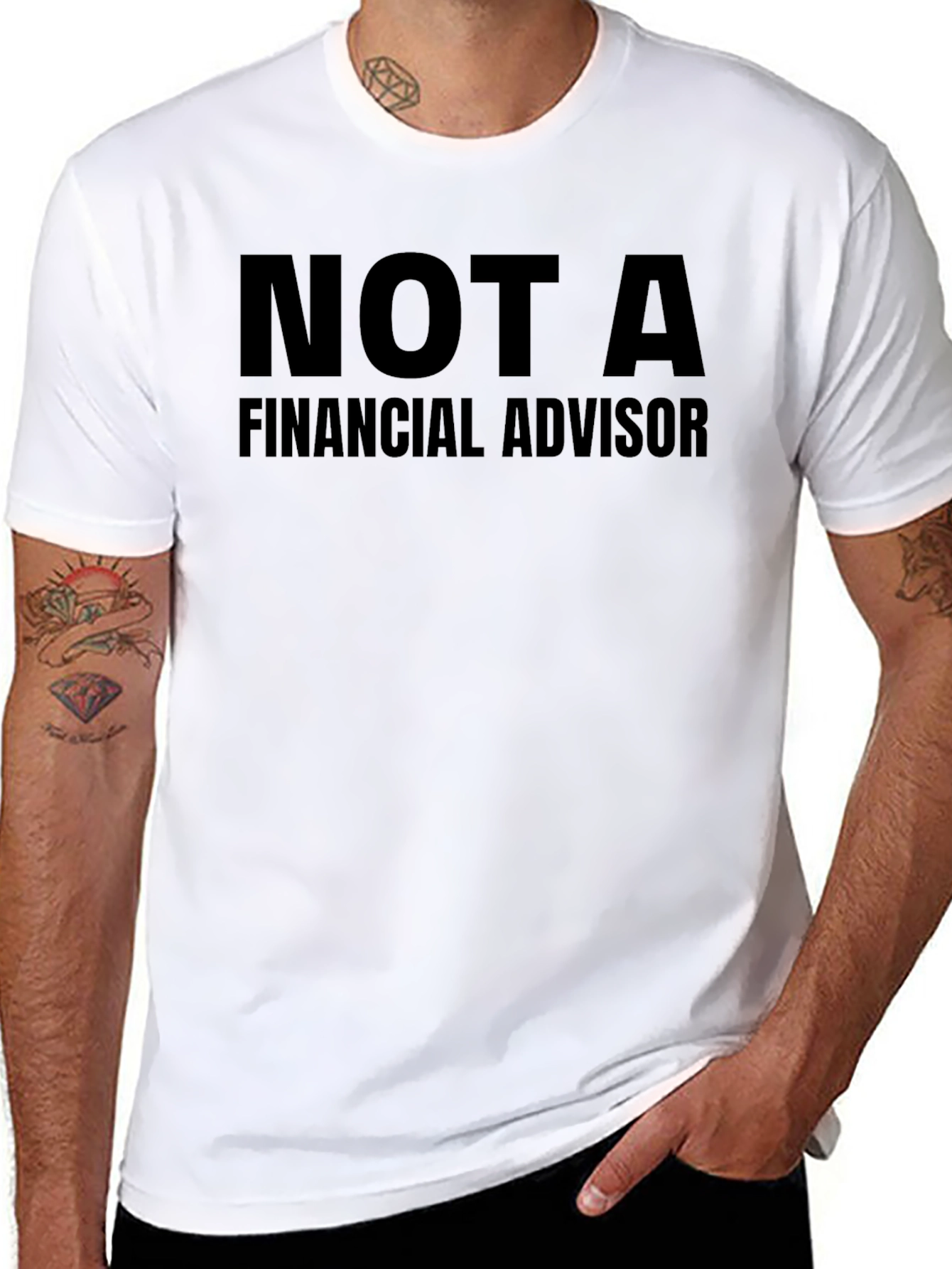 Not A Financial Advisor Graphic T-Shirt