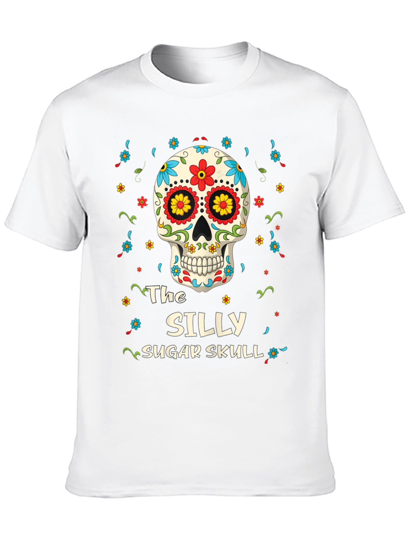 Silly Sugar Skull Graphic Tee