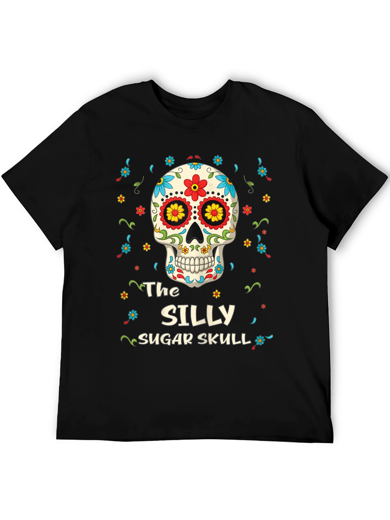 Silly Sugar Skull Graphic Tee