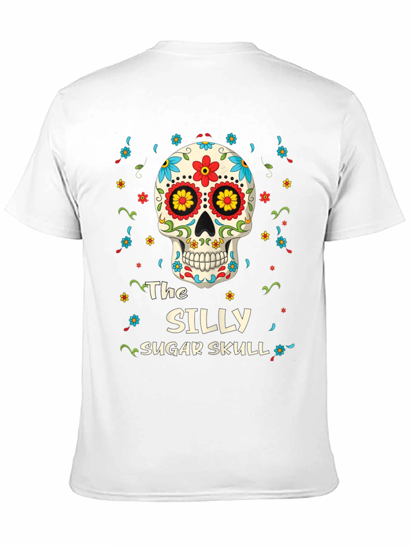 Silly Sugar Skull Graphic Tee