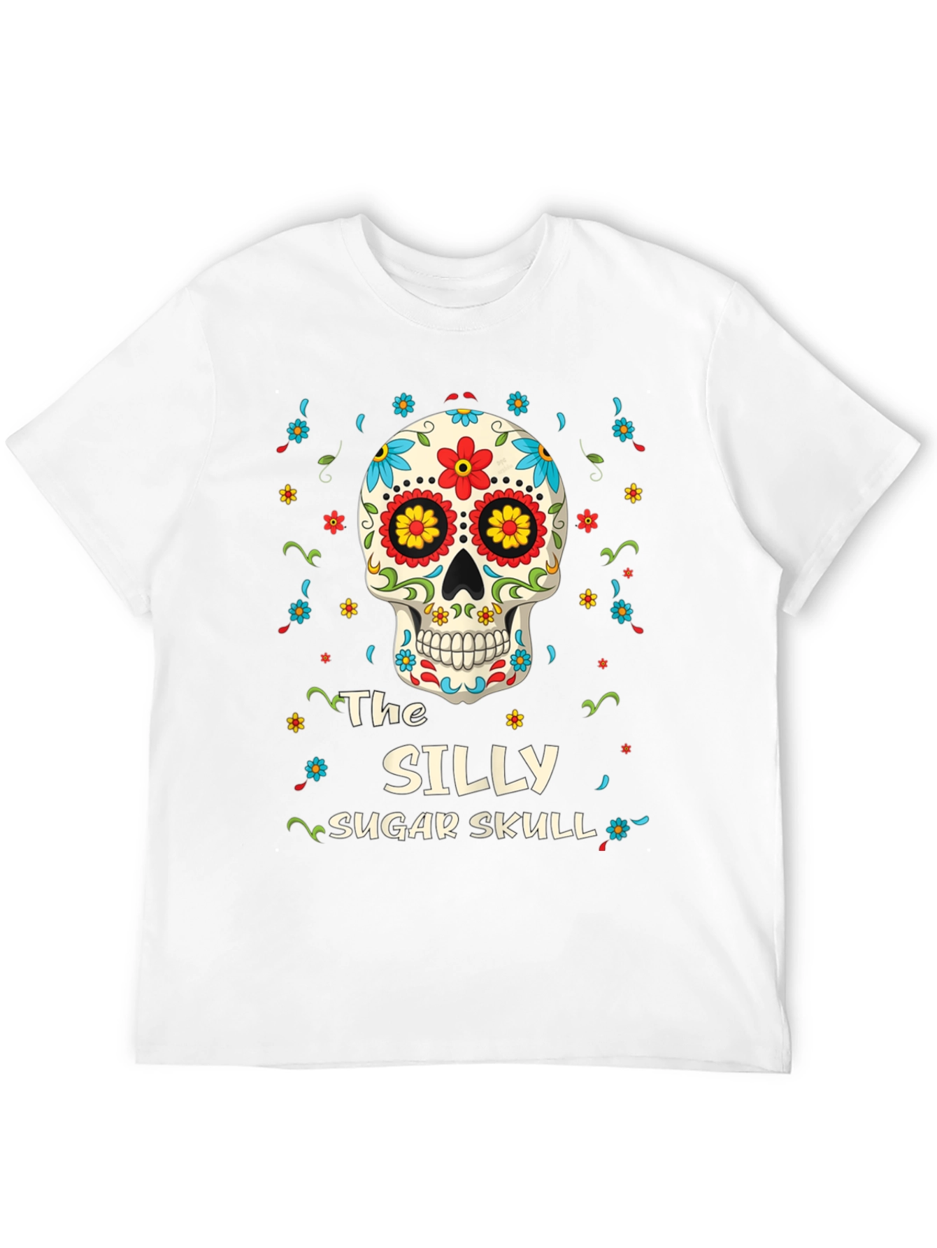 Silly Sugar Skull Graphic Tee