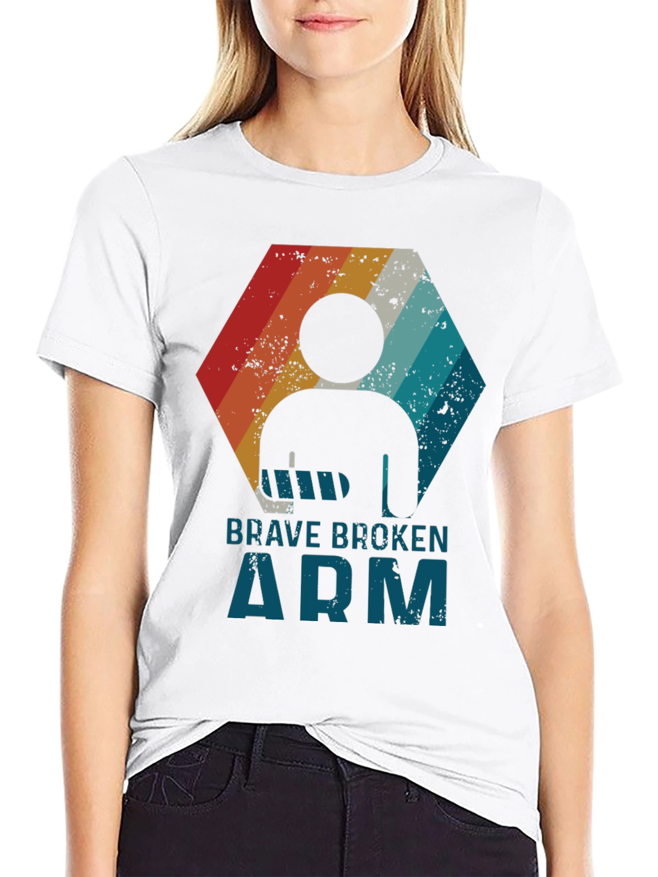 Brave Broken Arm T-Shirt - Get Well Soon
