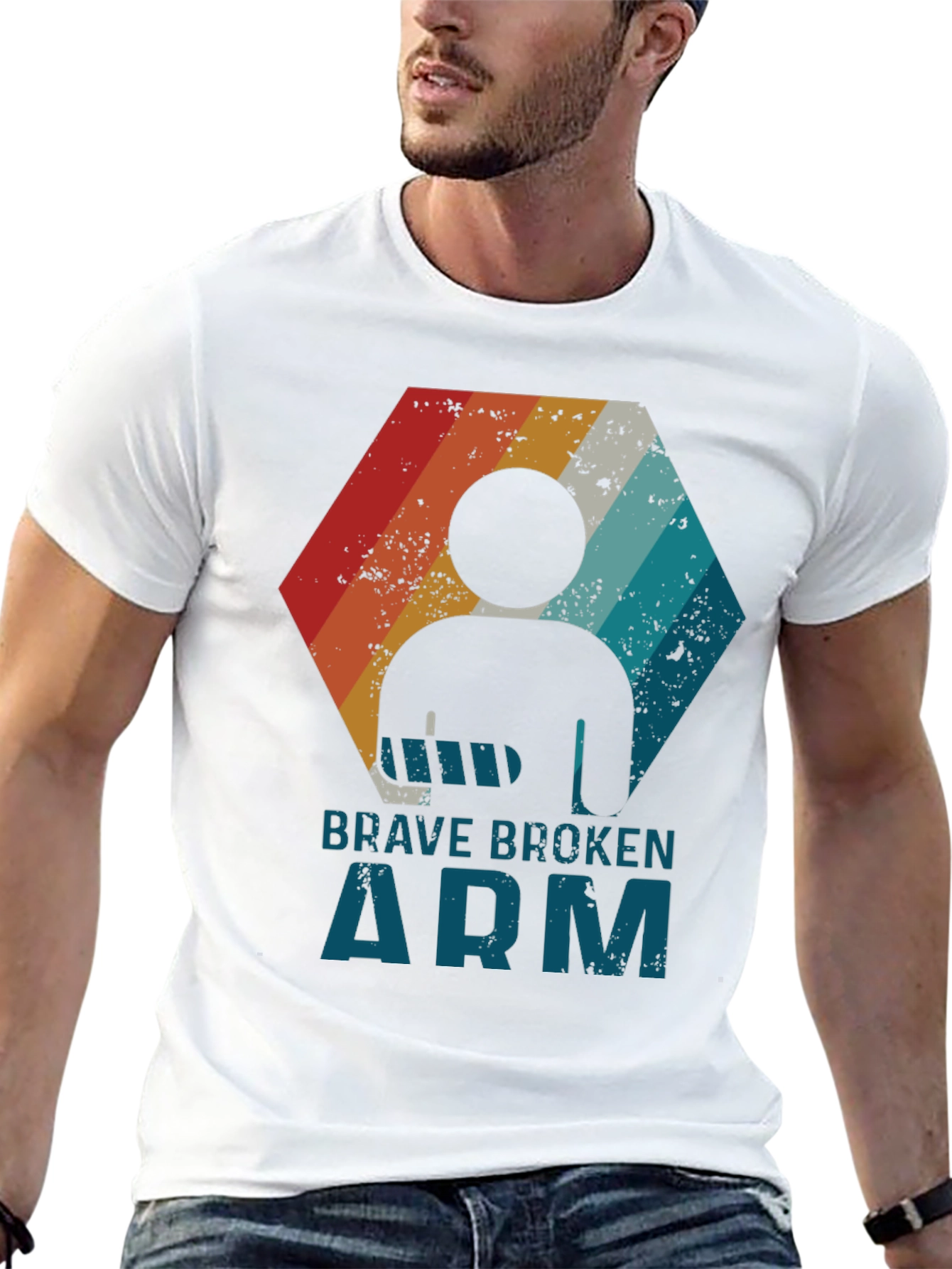 Brave Broken Arm T-Shirt - Get Well Soon
