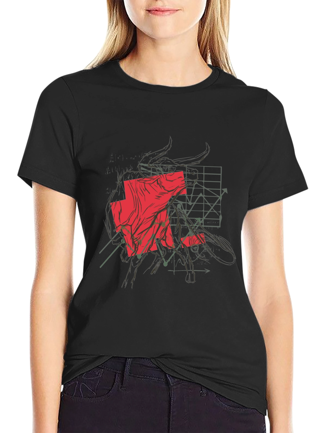 Bull Market Graphic Tee - Black