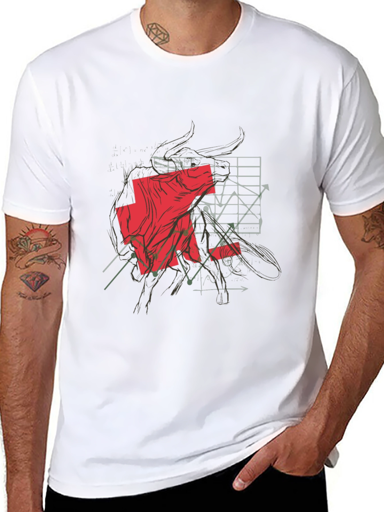 Bull Market Graphic Tee - Black