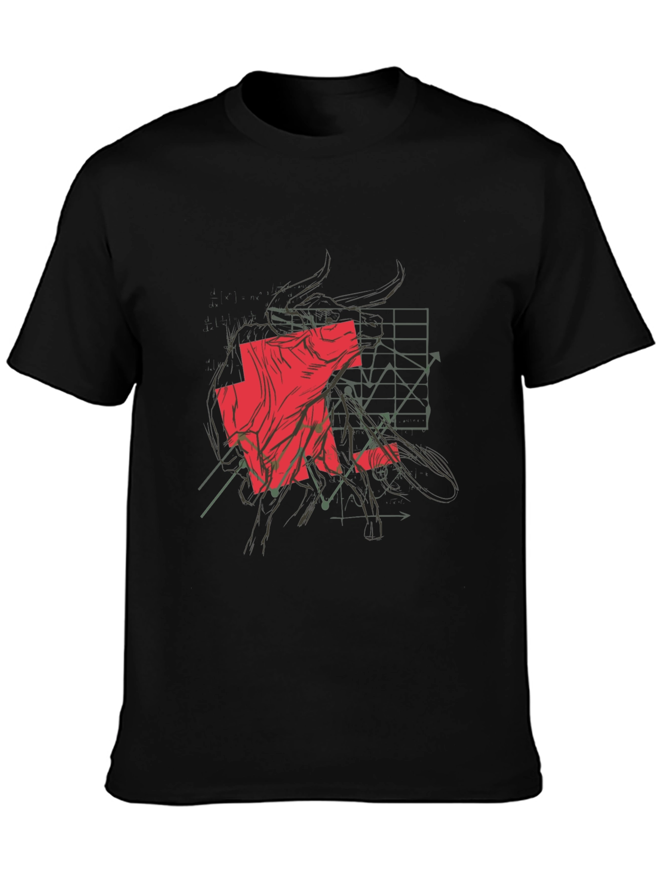 Bull Market Graphic Tee - Black