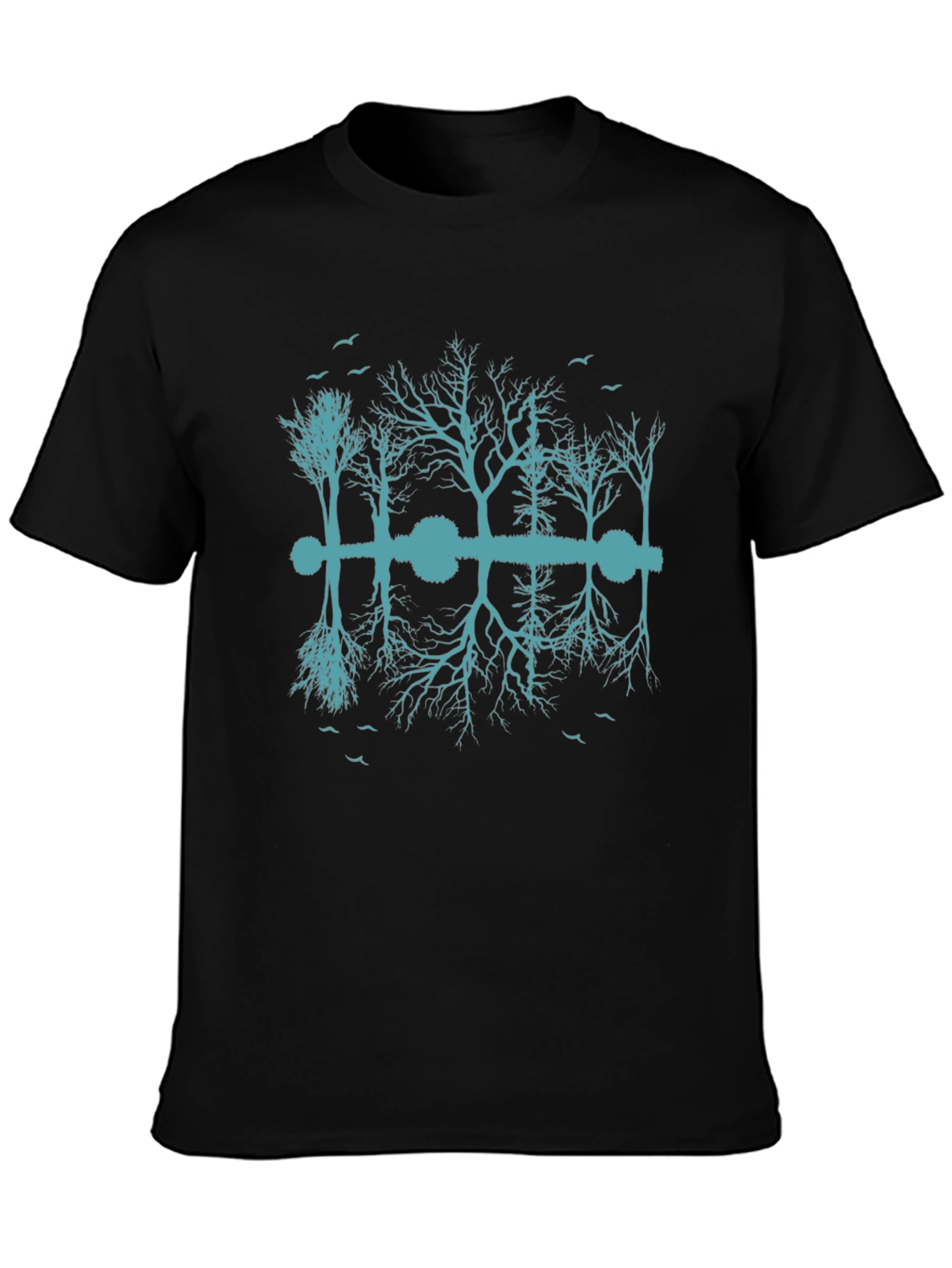 Acoustic Reflection Tee - Guitar Trees Design