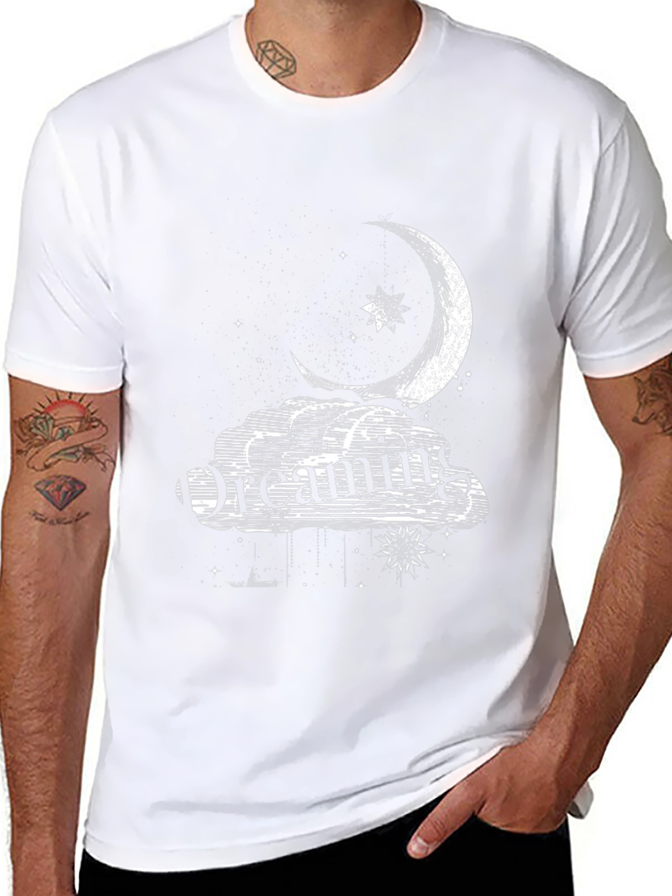Dreaming Moon Graphic T-Shirt