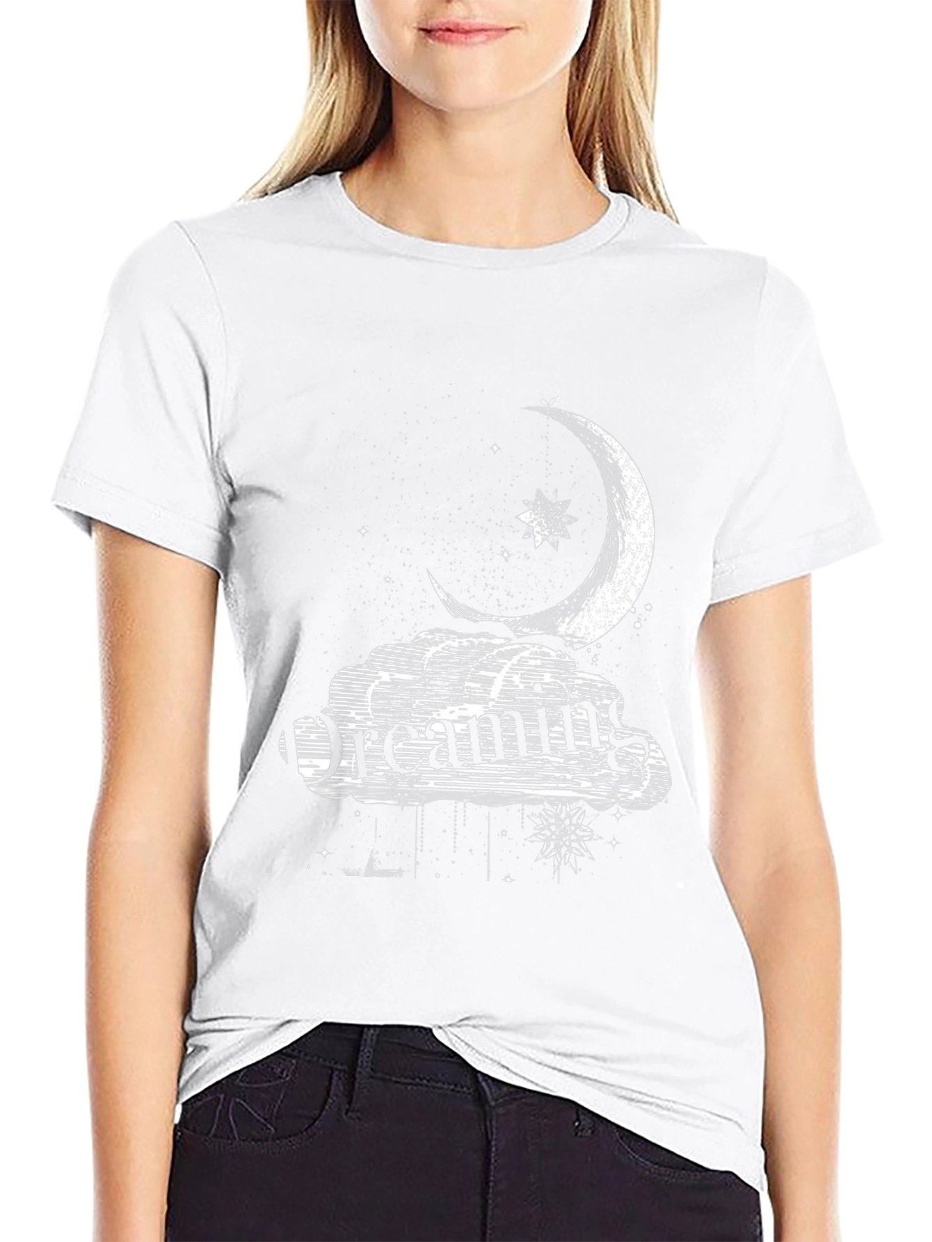 Dreaming Moon Graphic T-Shirt