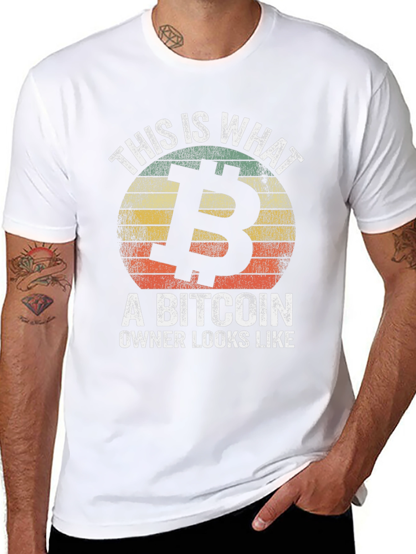 Bitcoin Owner Graphic Tee - Black Cotton T-Shirt
