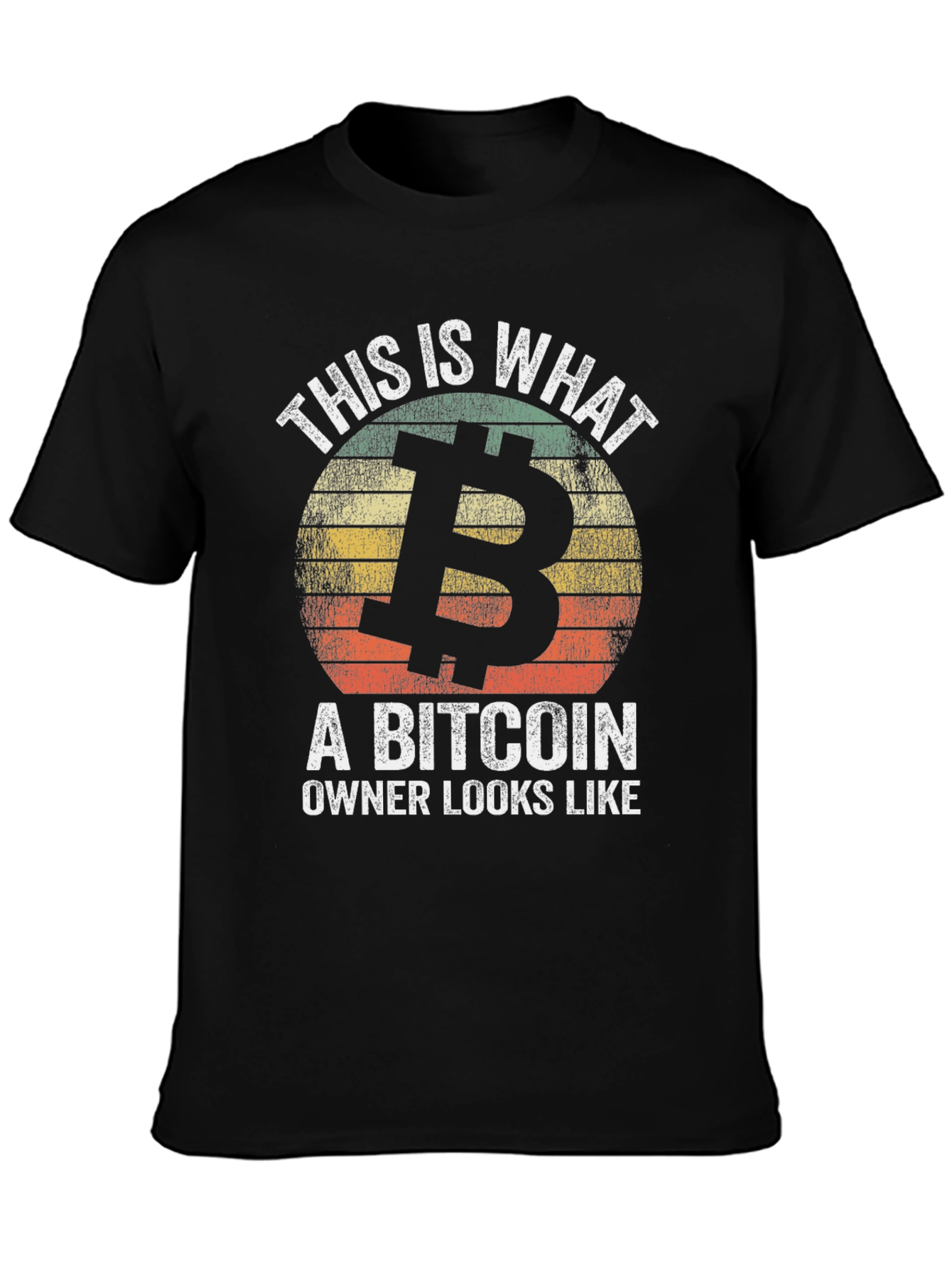 Bitcoin Owner Graphic Tee - Black Cotton T-Shirt