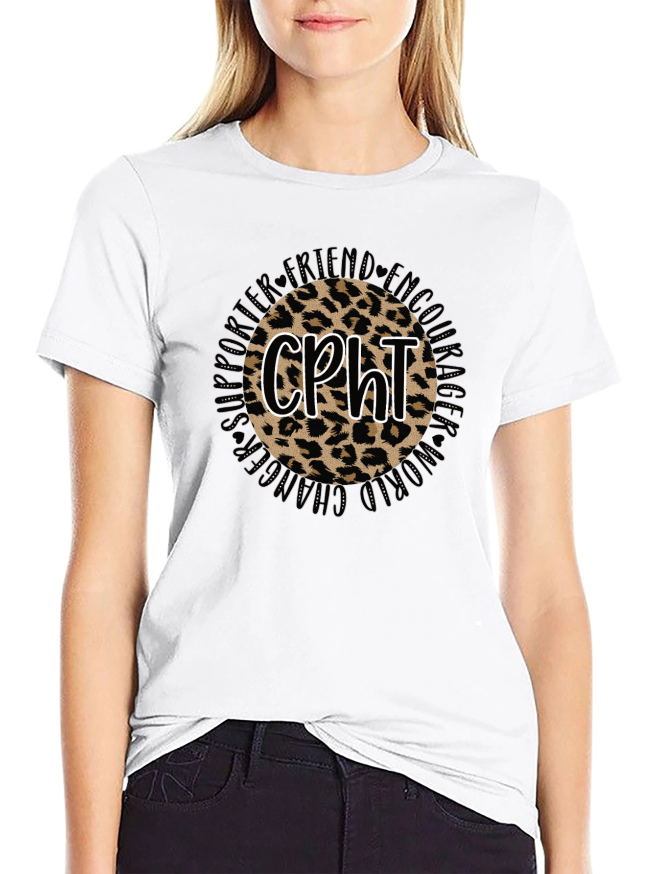 CPHT Leopard Print Graphic Tee