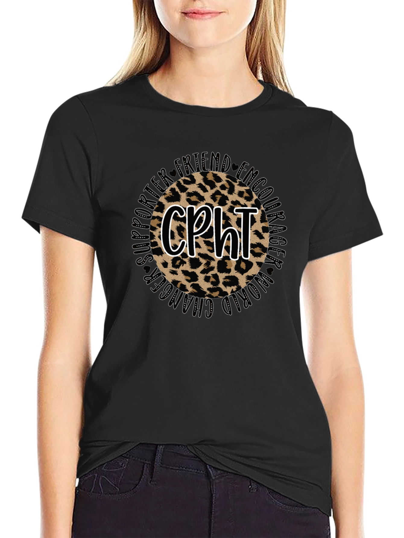 CPHT Leopard Print Graphic Tee