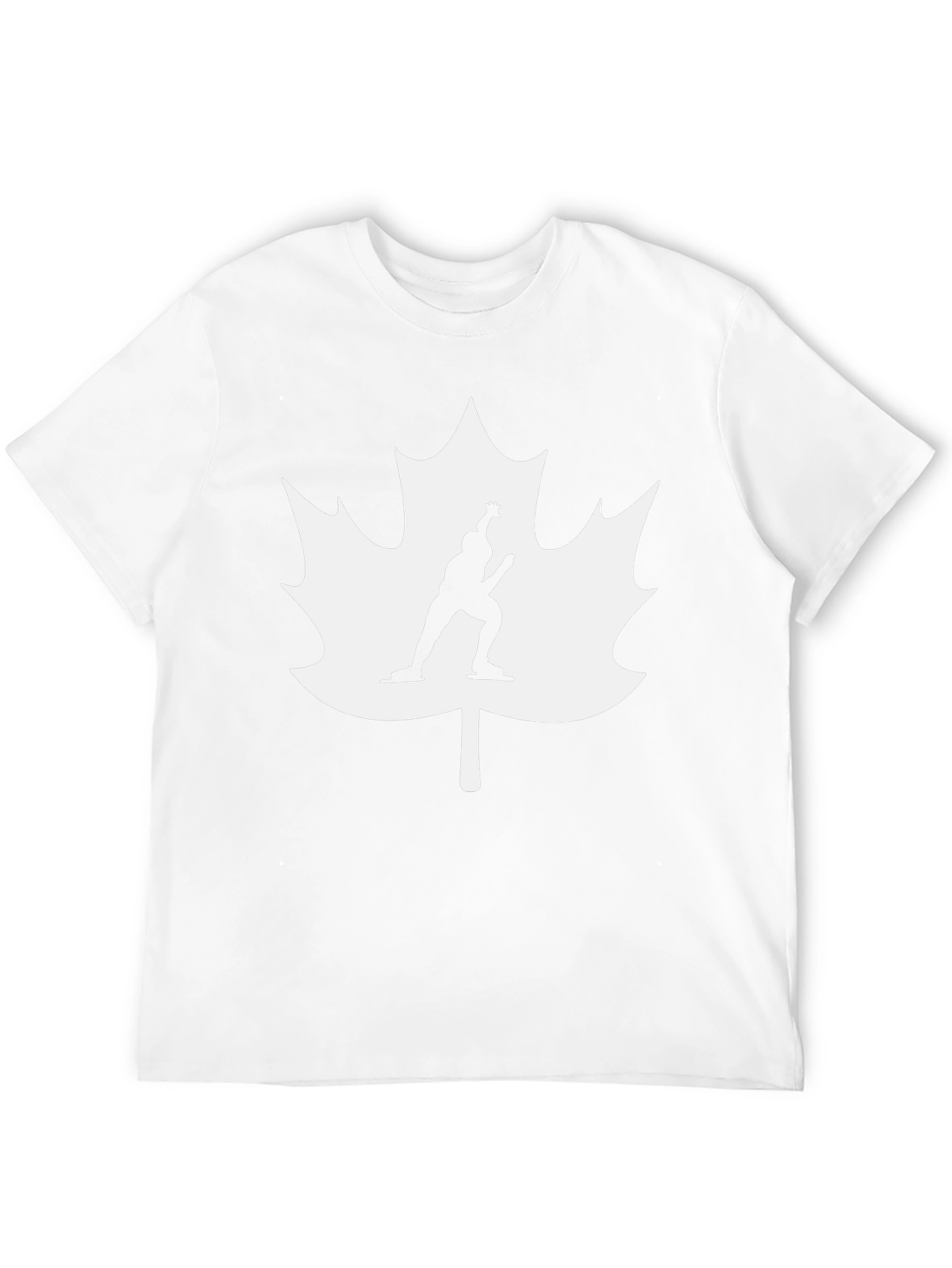 Canadian Pride Speed Skater Black T-Shirt