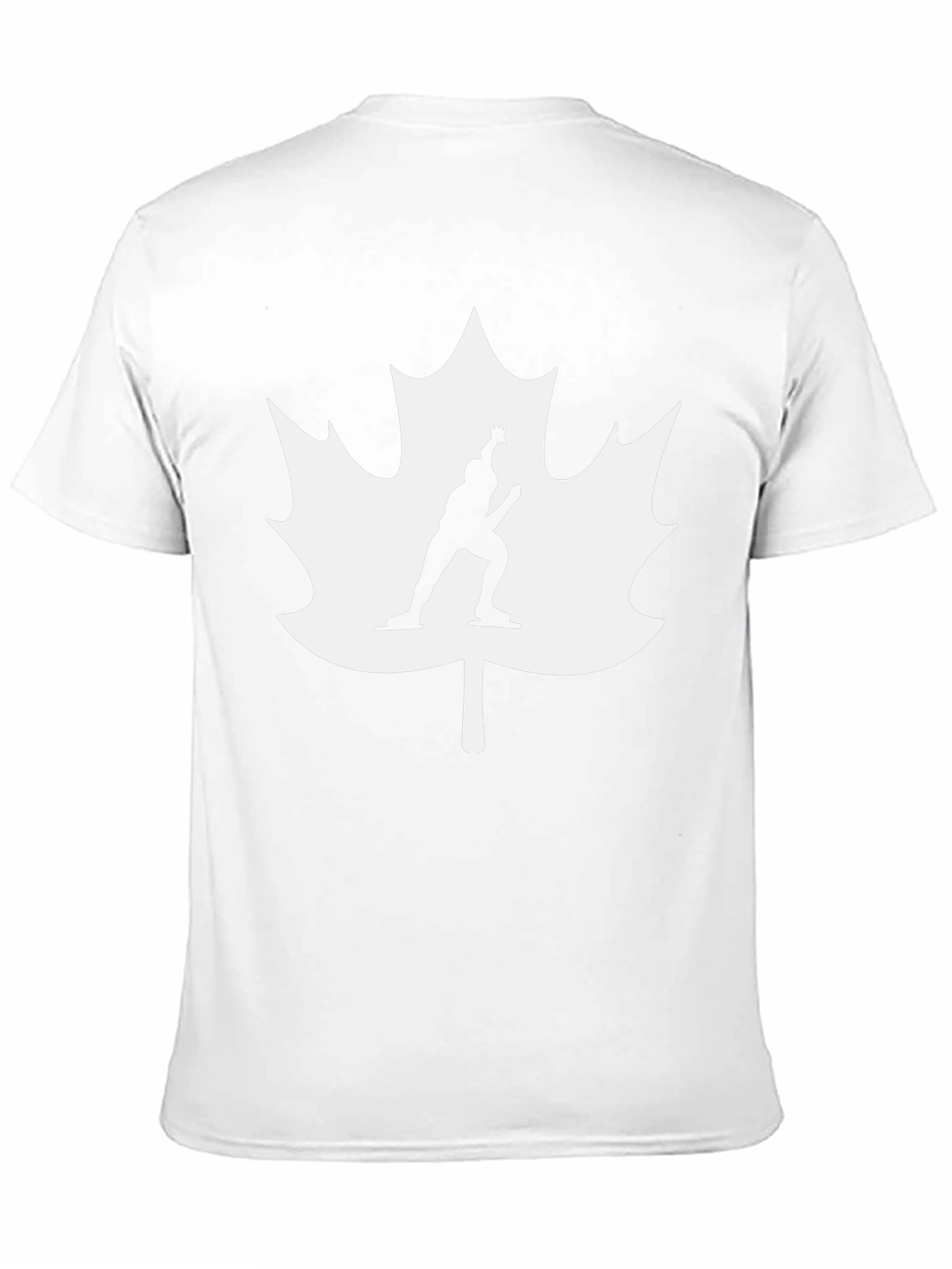 Canadian Pride Speed Skater Black T-Shirt