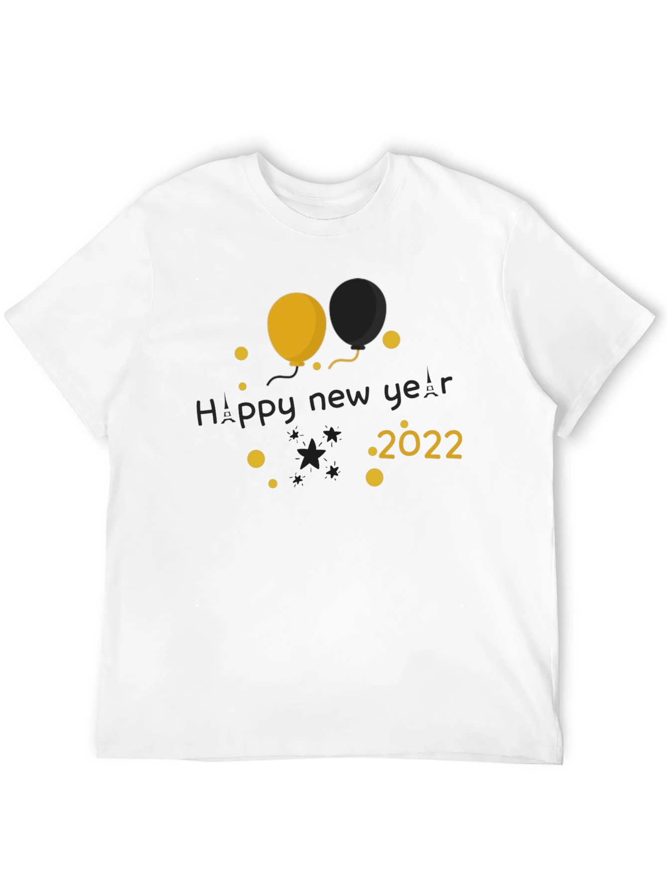 Happy New Year 2022 Graphic T-Shirt
