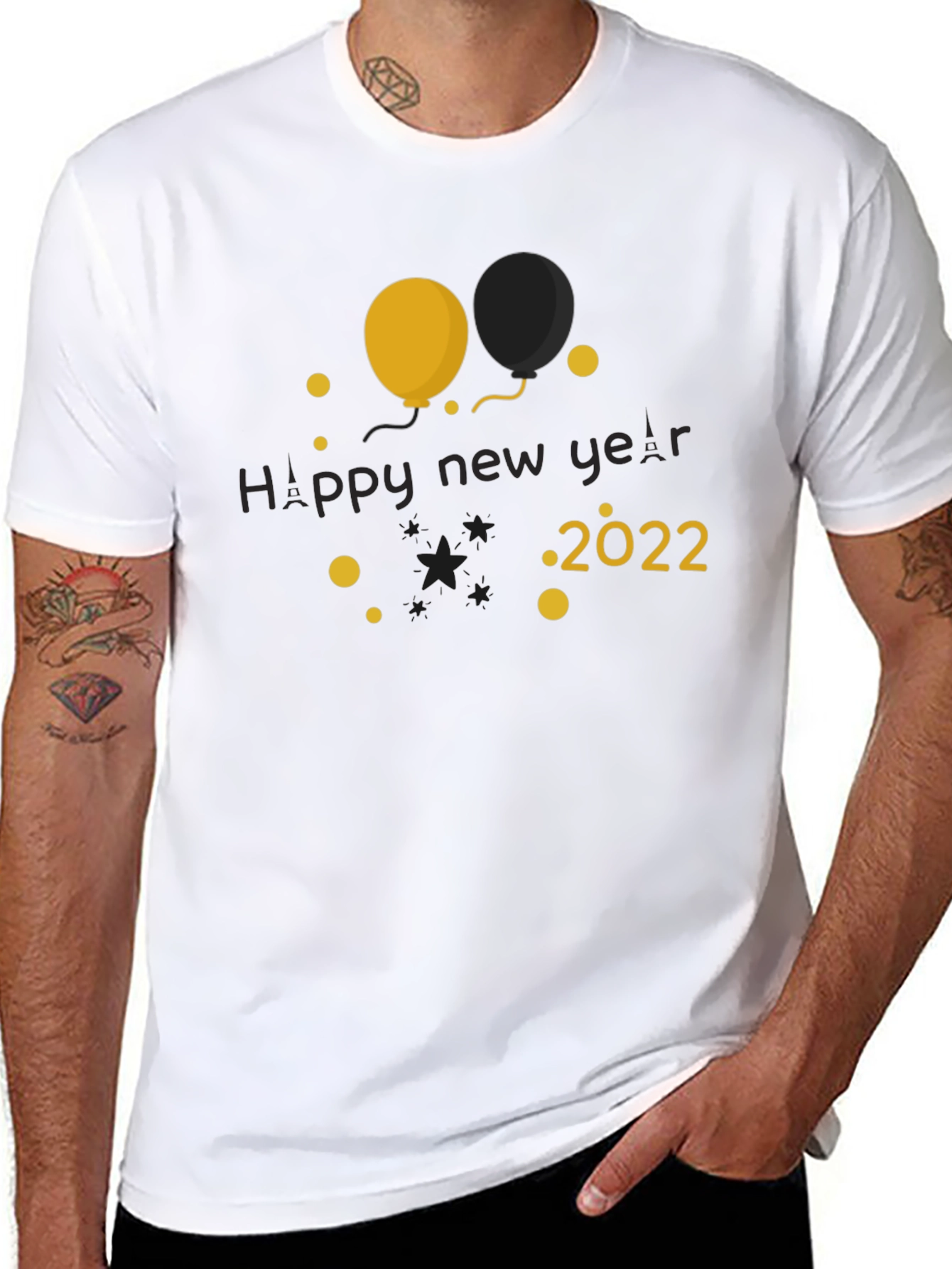 Happy New Year 2022 Graphic T-Shirt