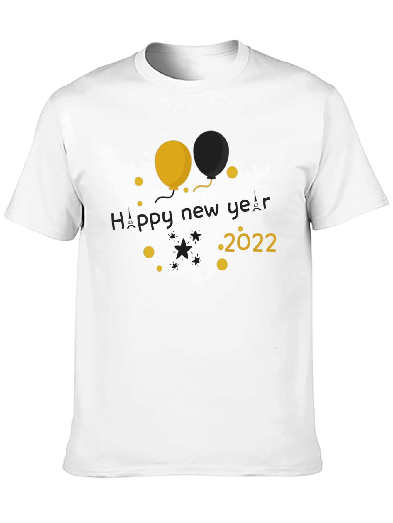 Happy New Year 2022 Graphic T-Shirt