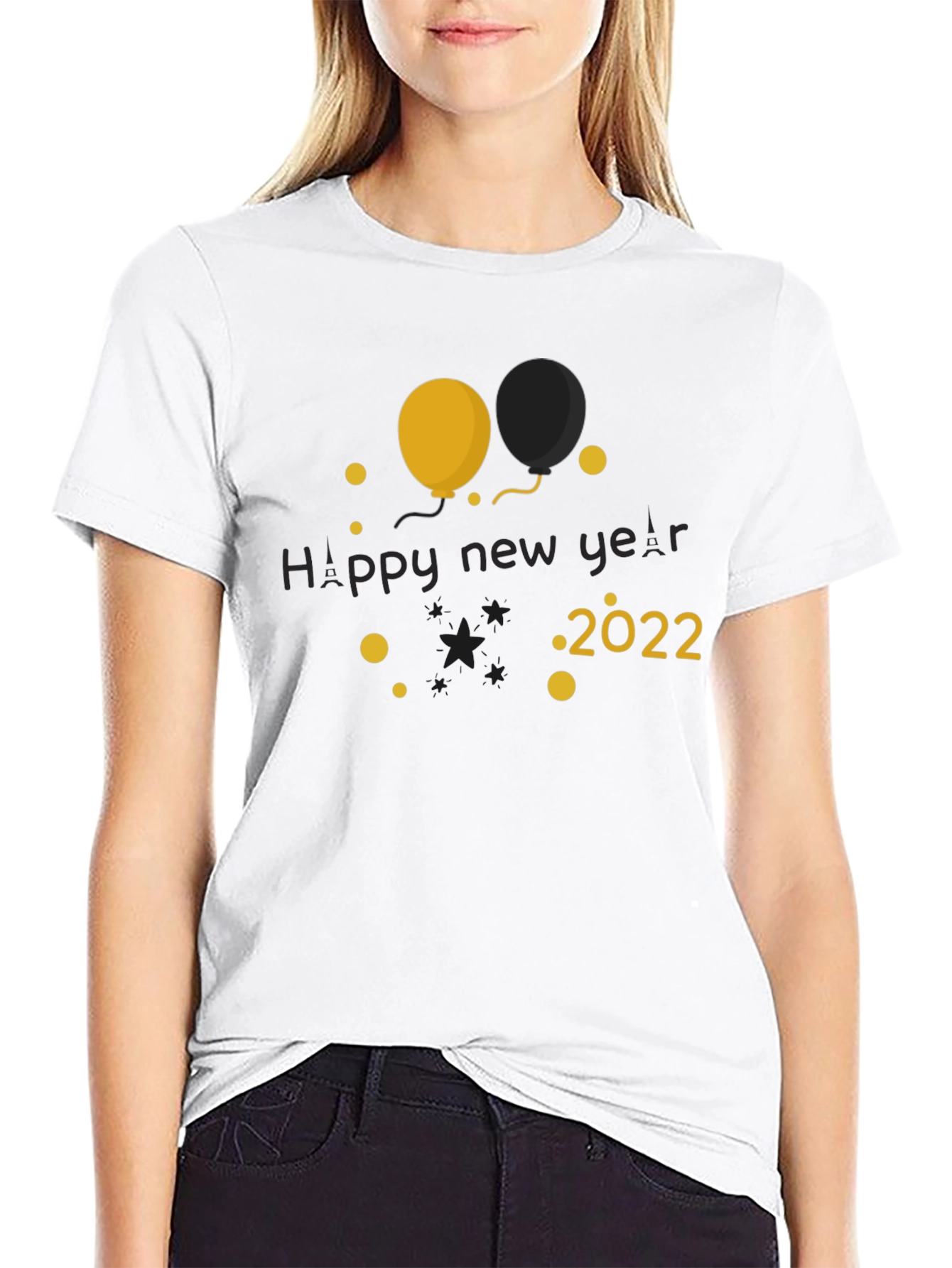 Happy New Year 2022 Graphic T-Shirt