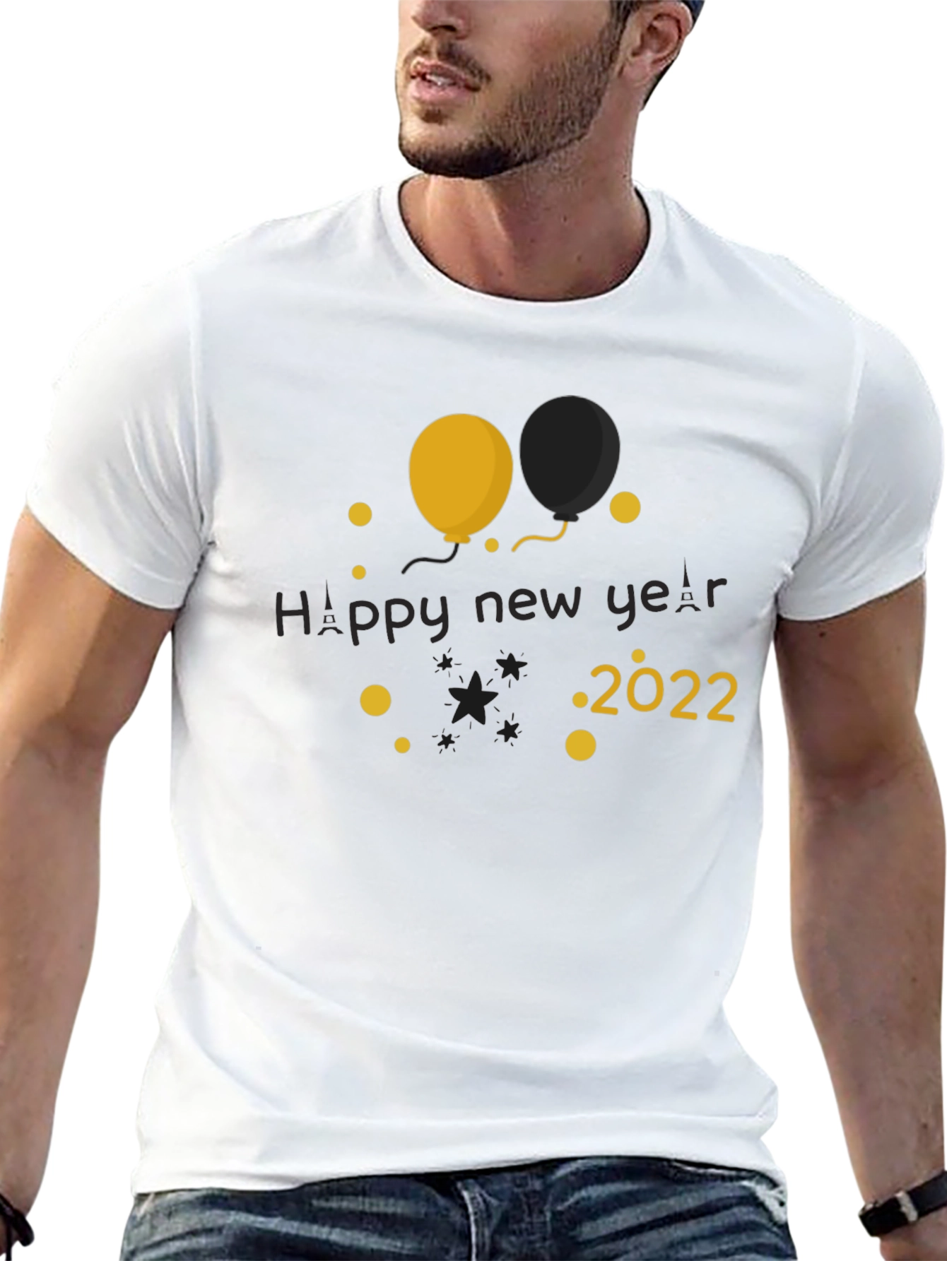 Happy New Year 2022 Graphic T-Shirt