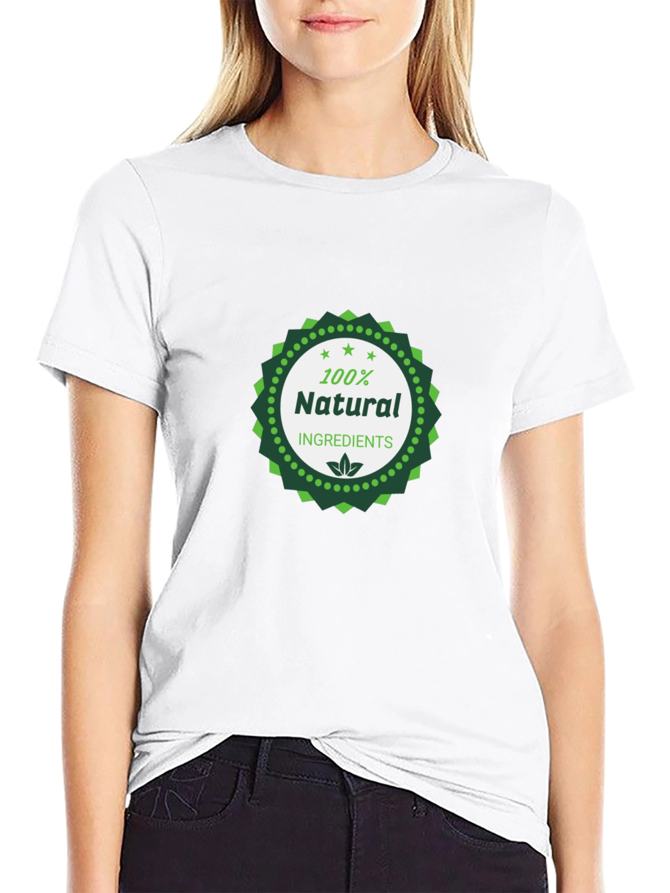 Natural Ingredients Black T-Shirt
