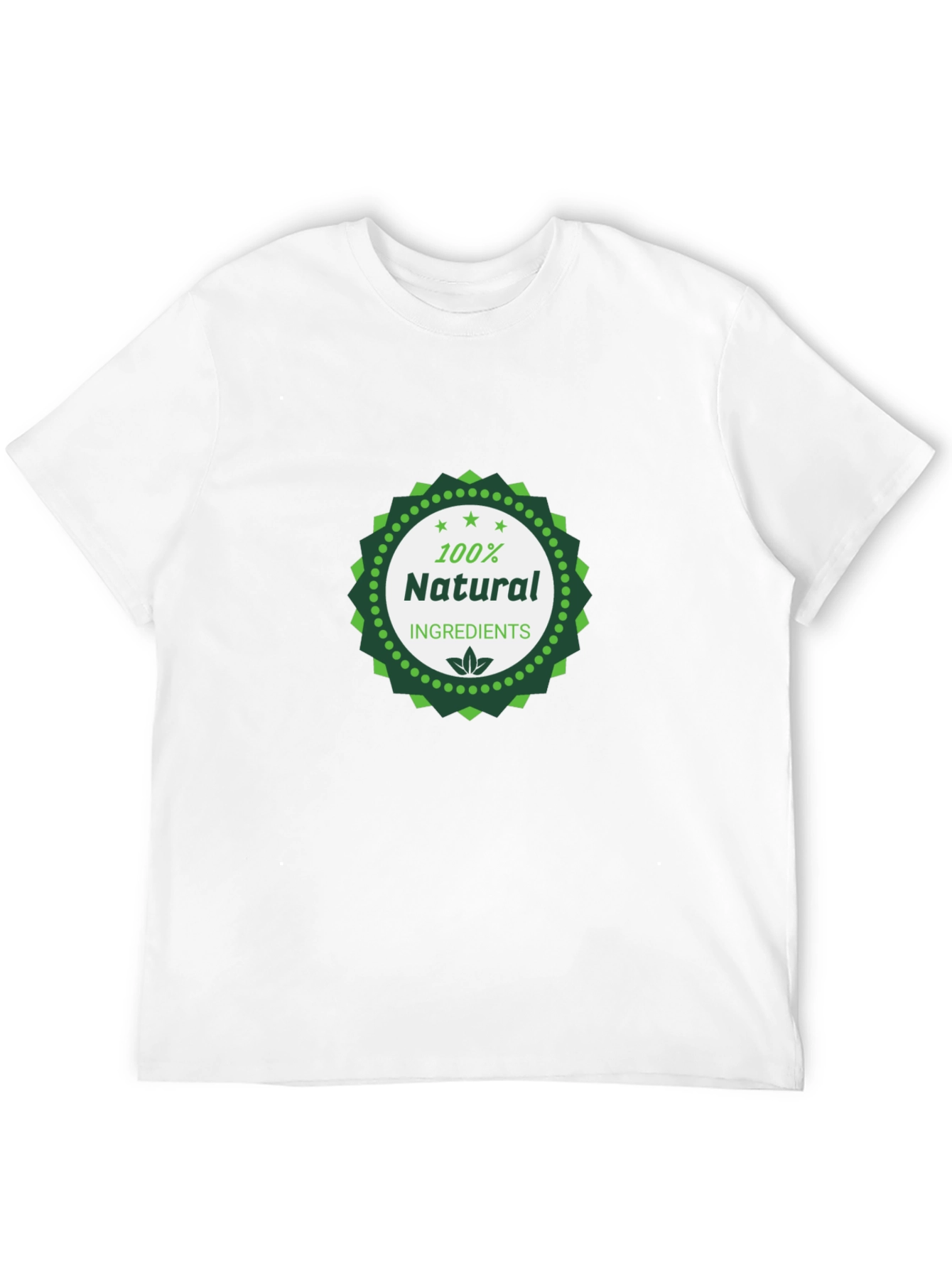 Natural Ingredients Black T-Shirt