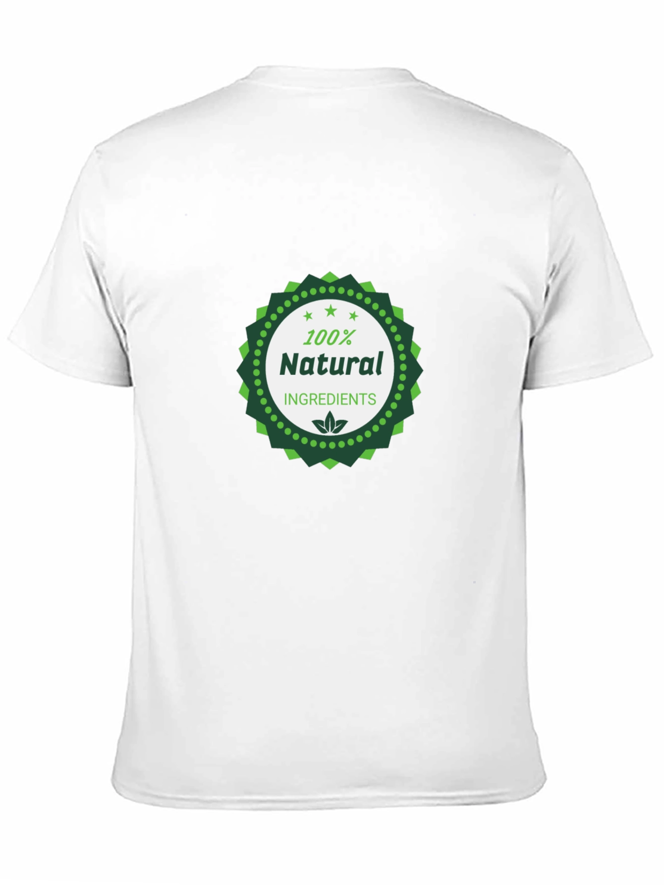 Natural Ingredients Black T-Shirt