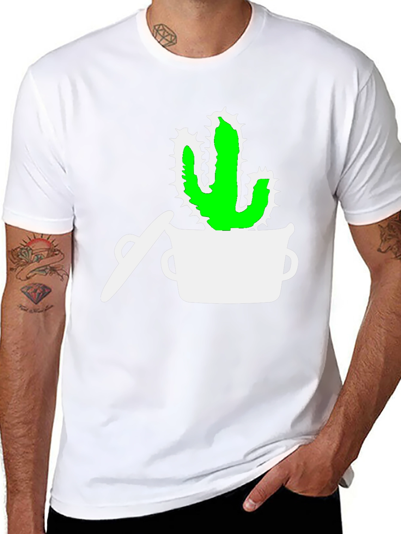 Cactus T-Shirt - Funny Graphic Tee