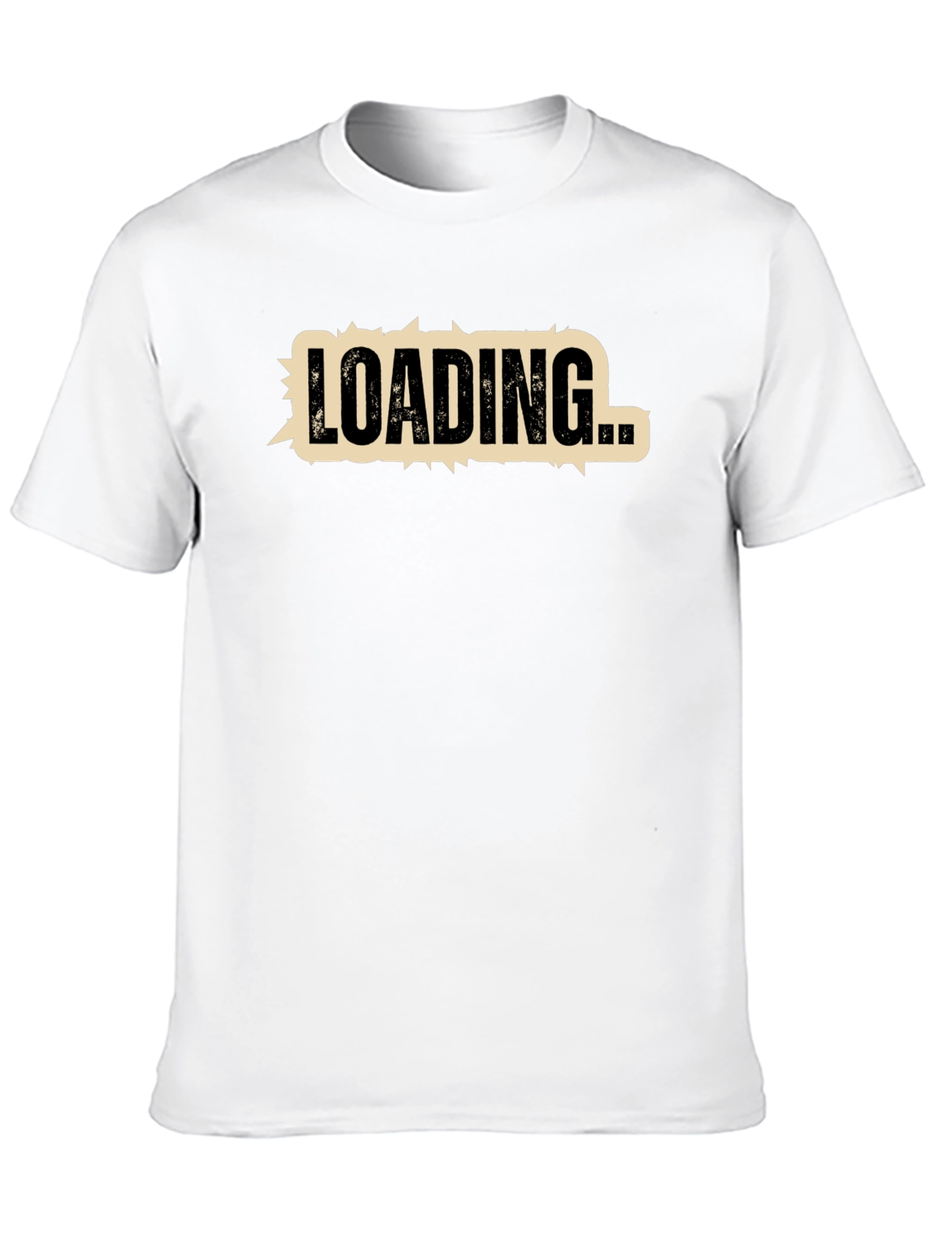 Loading... Graphic T-Shirt - Black Cotton Tee