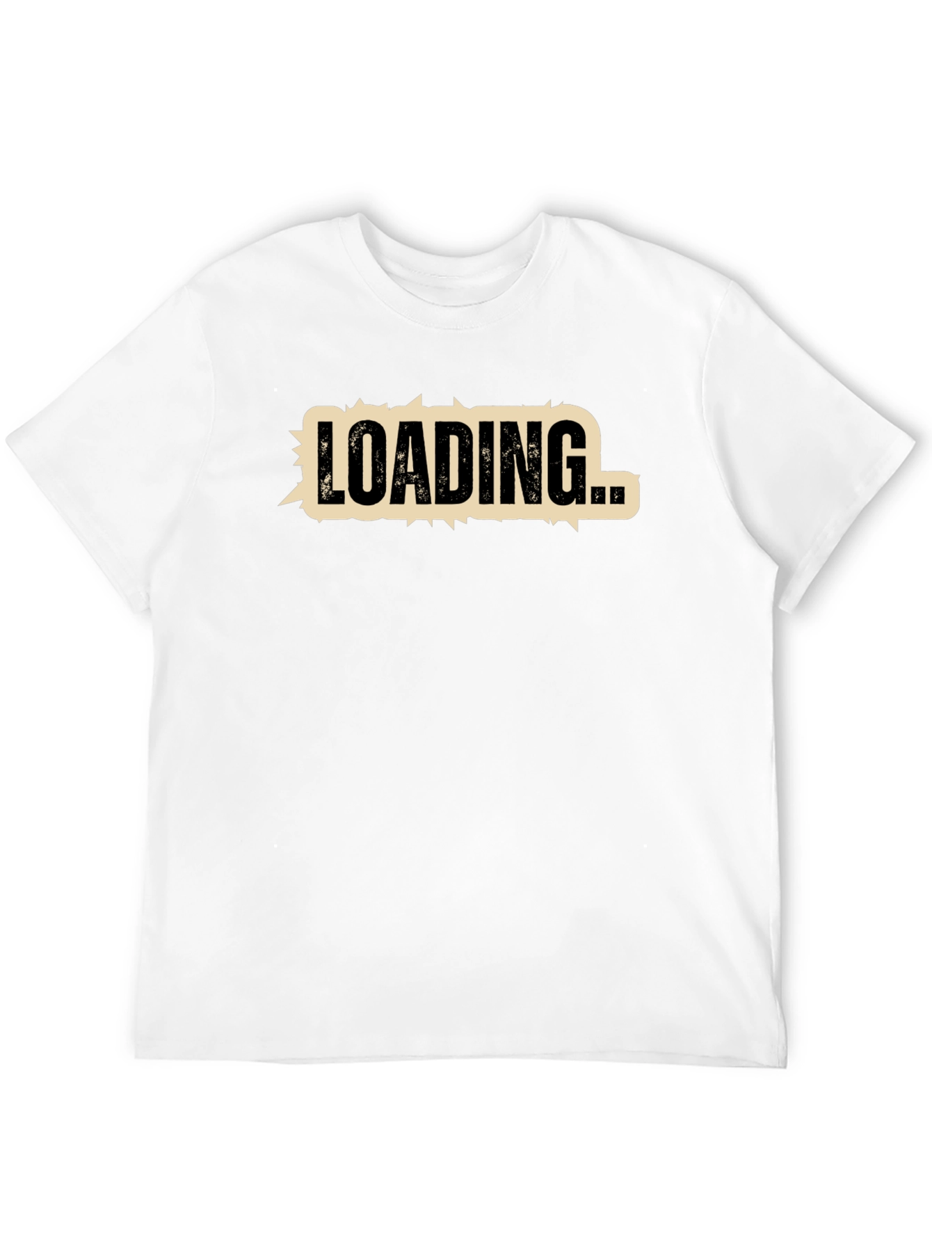 Loading... Graphic T-Shirt - Black Cotton Tee