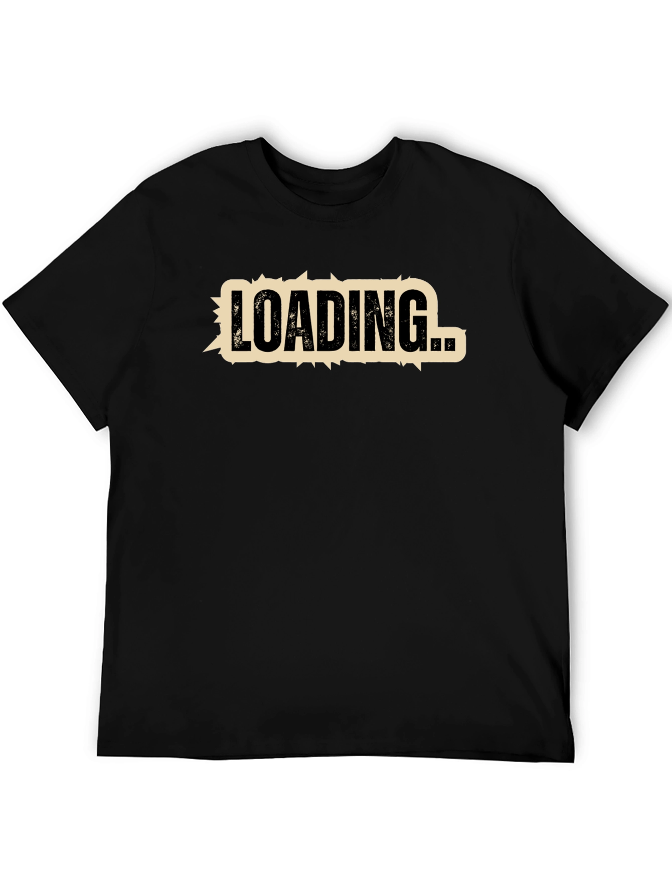 Loading... Graphic T-Shirt - Black Cotton Tee