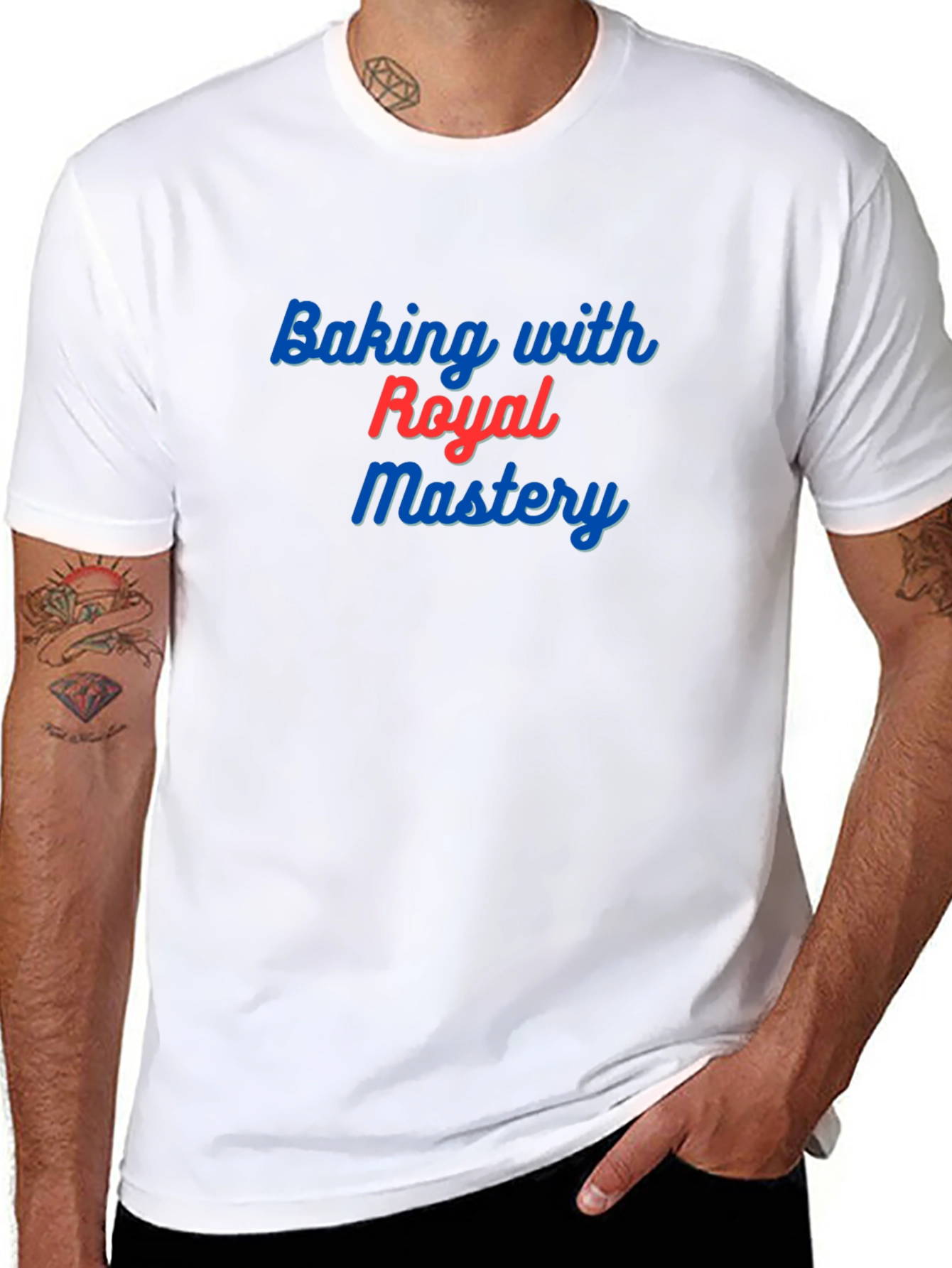 Baking with Royal Mastery Graphic T-Shirt