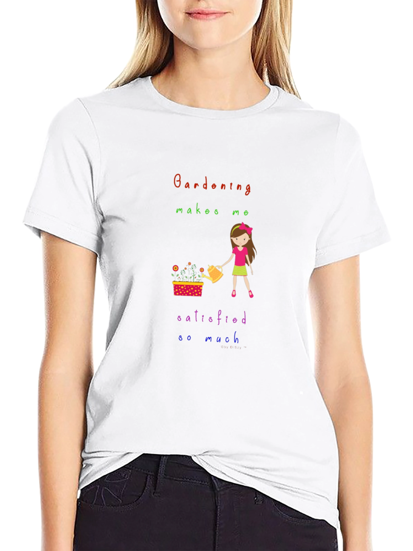Gardening Makes Me Satisfied T-Shirt